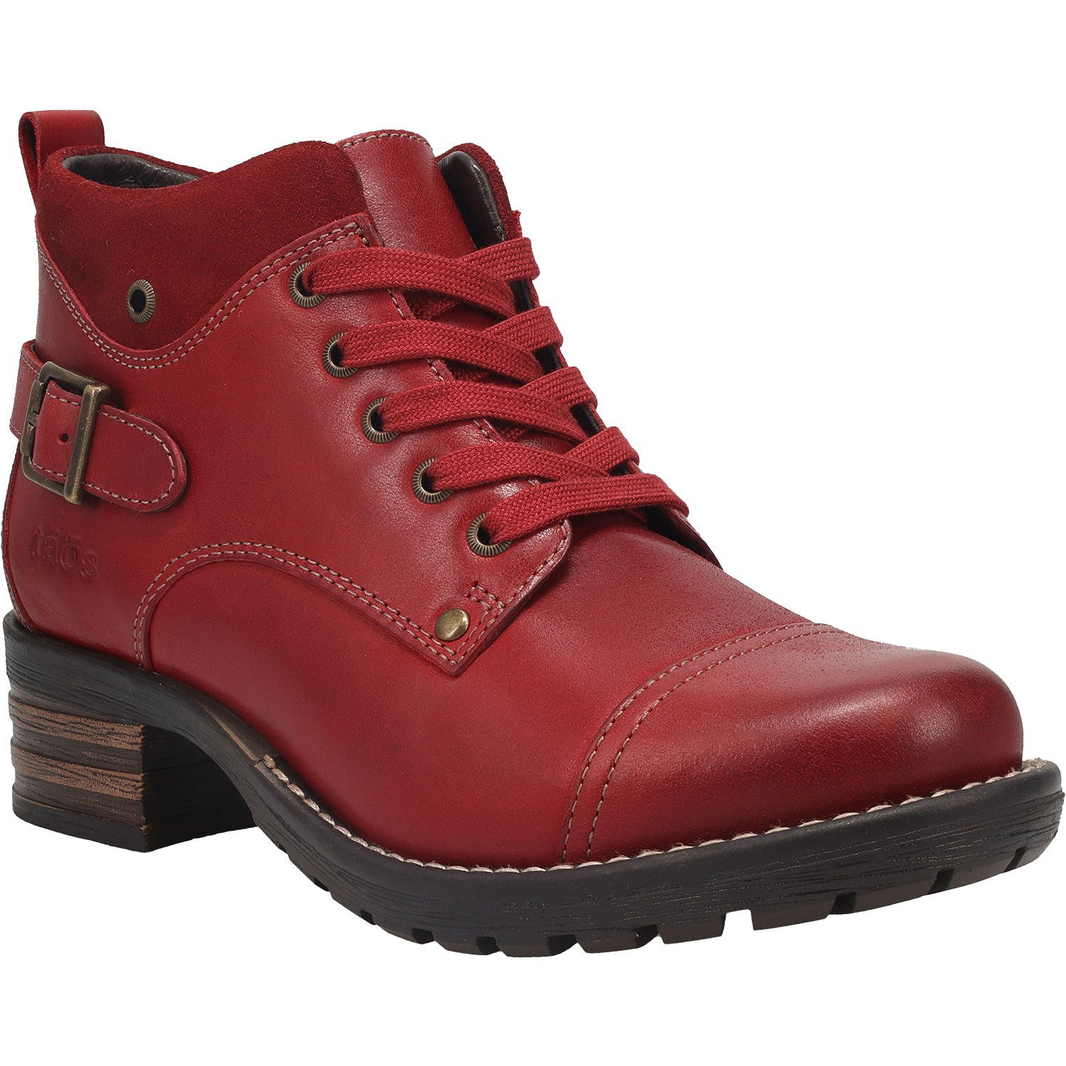 Womens Taos Women's Taos Mini Crave Red Leather Red Leather
