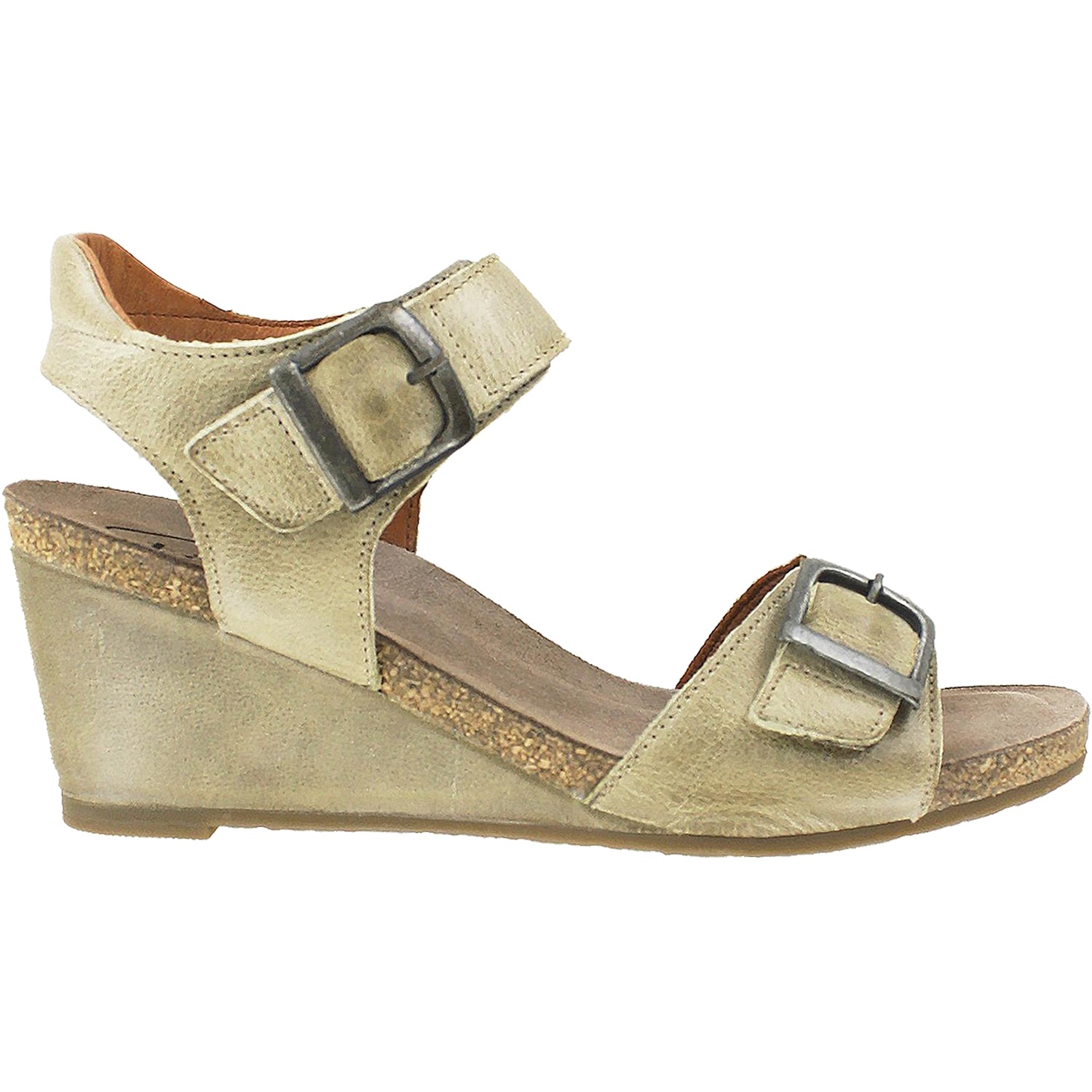 Womens Taos Women's Taos Buckle Up Stone Leather Stone Leather