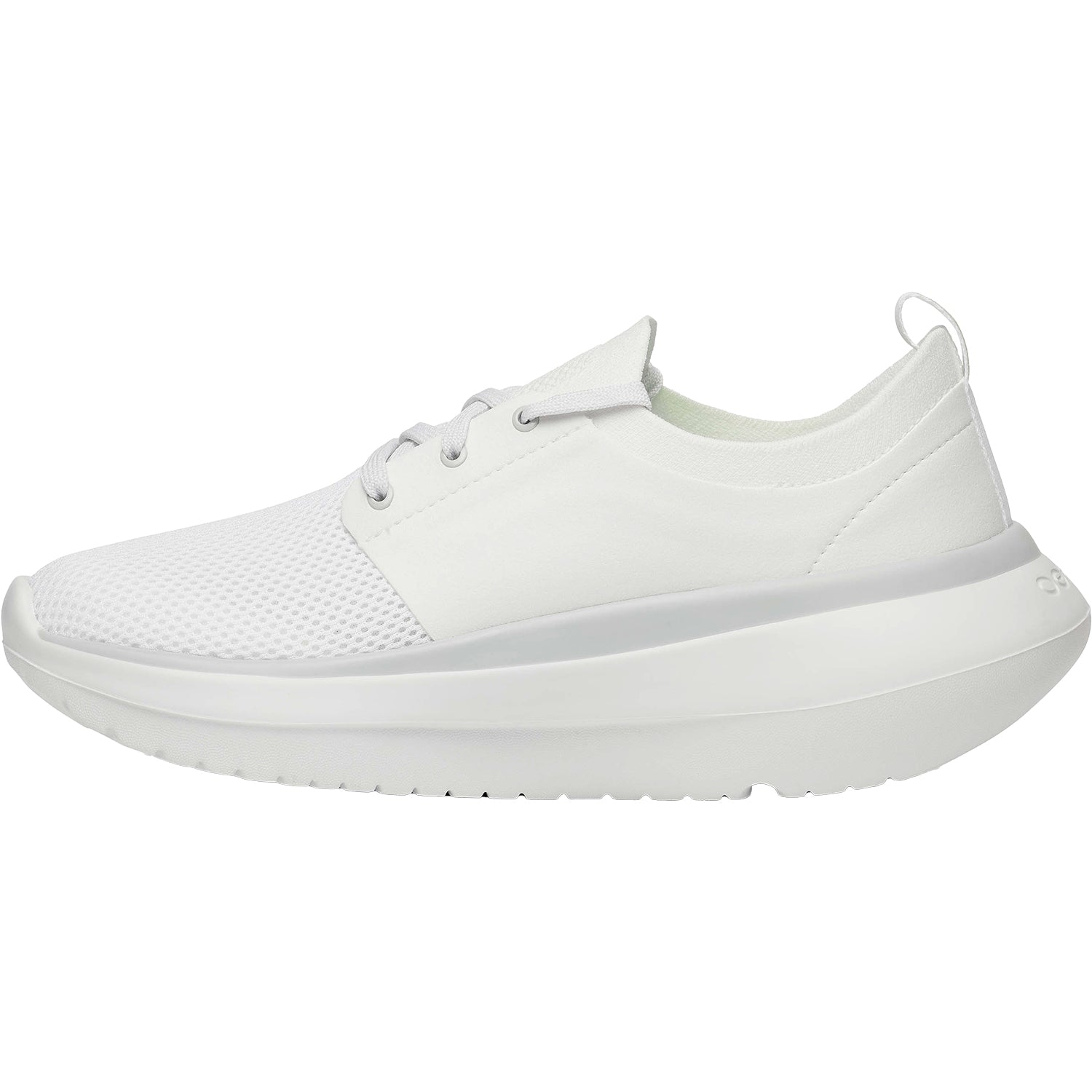 Womens Oofos Women's Oofos Oomy Stride White Synthetic White