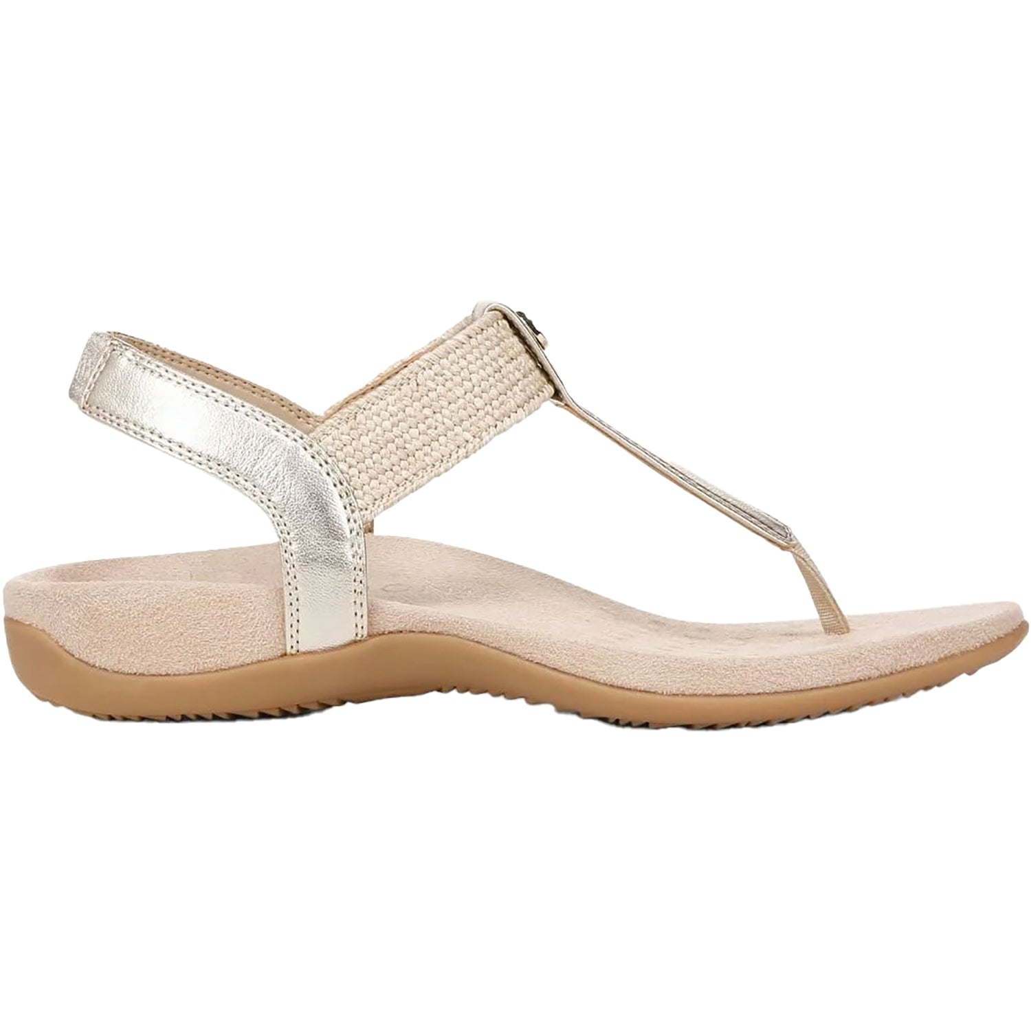 Womens Vionic Women's Vionic Brea Gold Leather Gold Leather