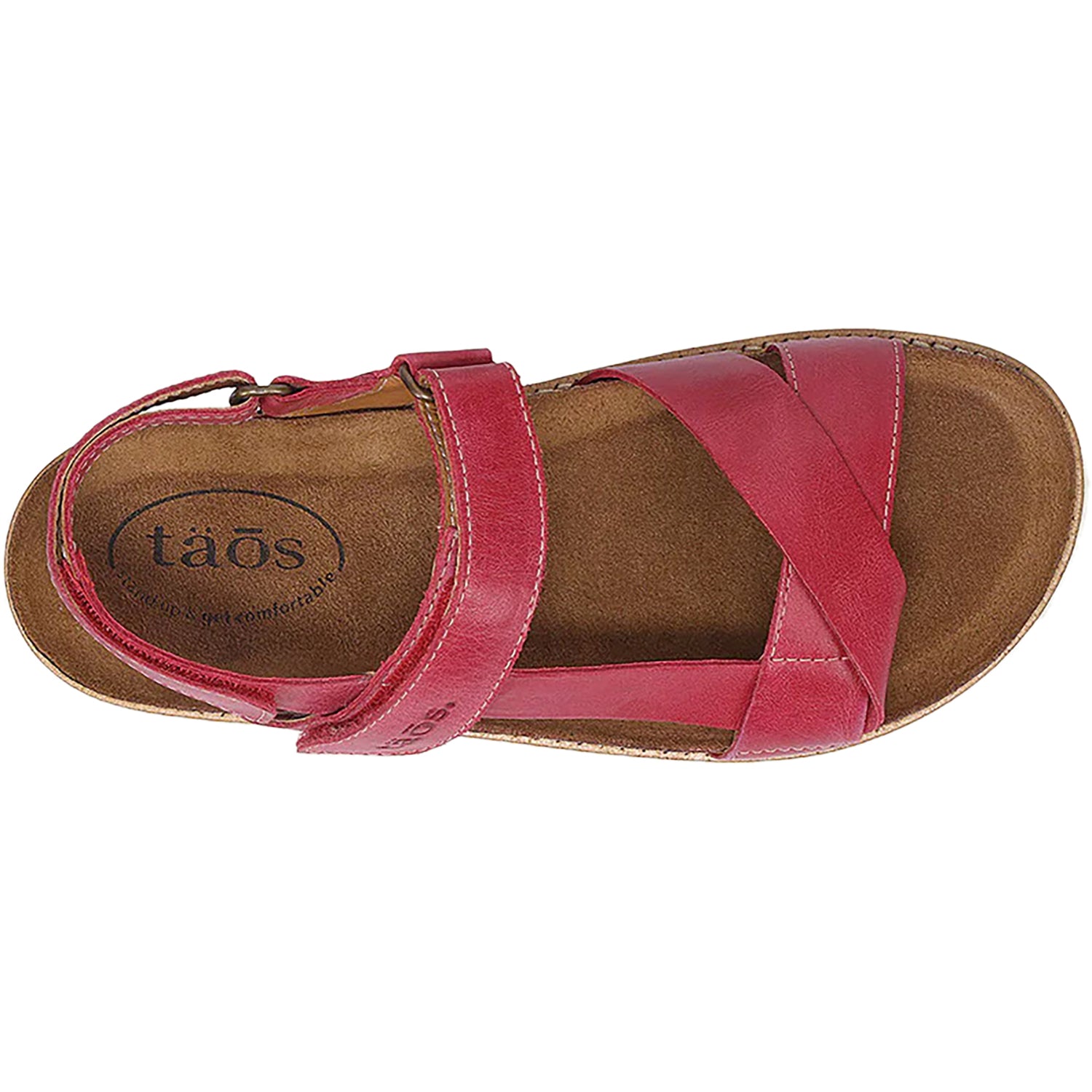 Womens Taos Women's Taos Sideways Magenta Leather Magenta Leather