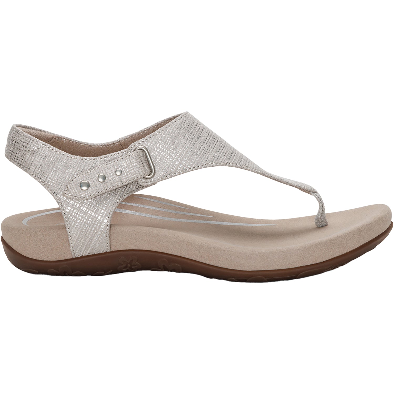 Womens Aetrex Women's Aetrex Ellie Grey Textured Synthetic Grey Textured Synthetic