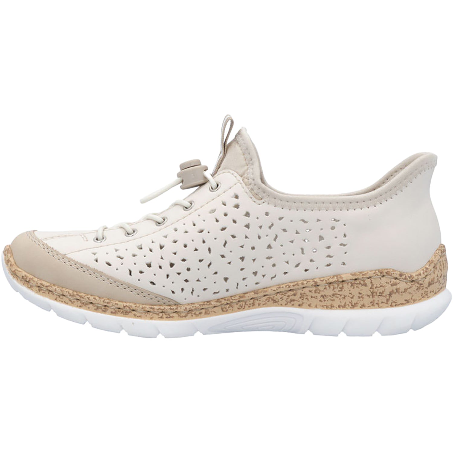 Womens Rieker Women's Rieker N42V3-60 Perle/Porzellan Synthetic Perle/Porzellan Synthetic