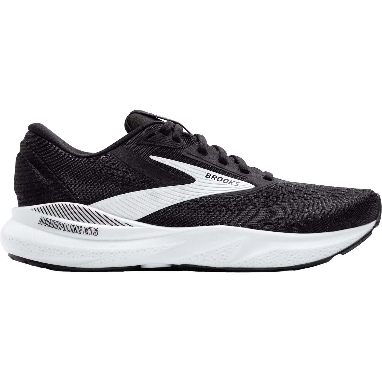 Womens Brooks Women's Brooks Adrenaline GTS 24 Black/White Mesh Black/White Mesh