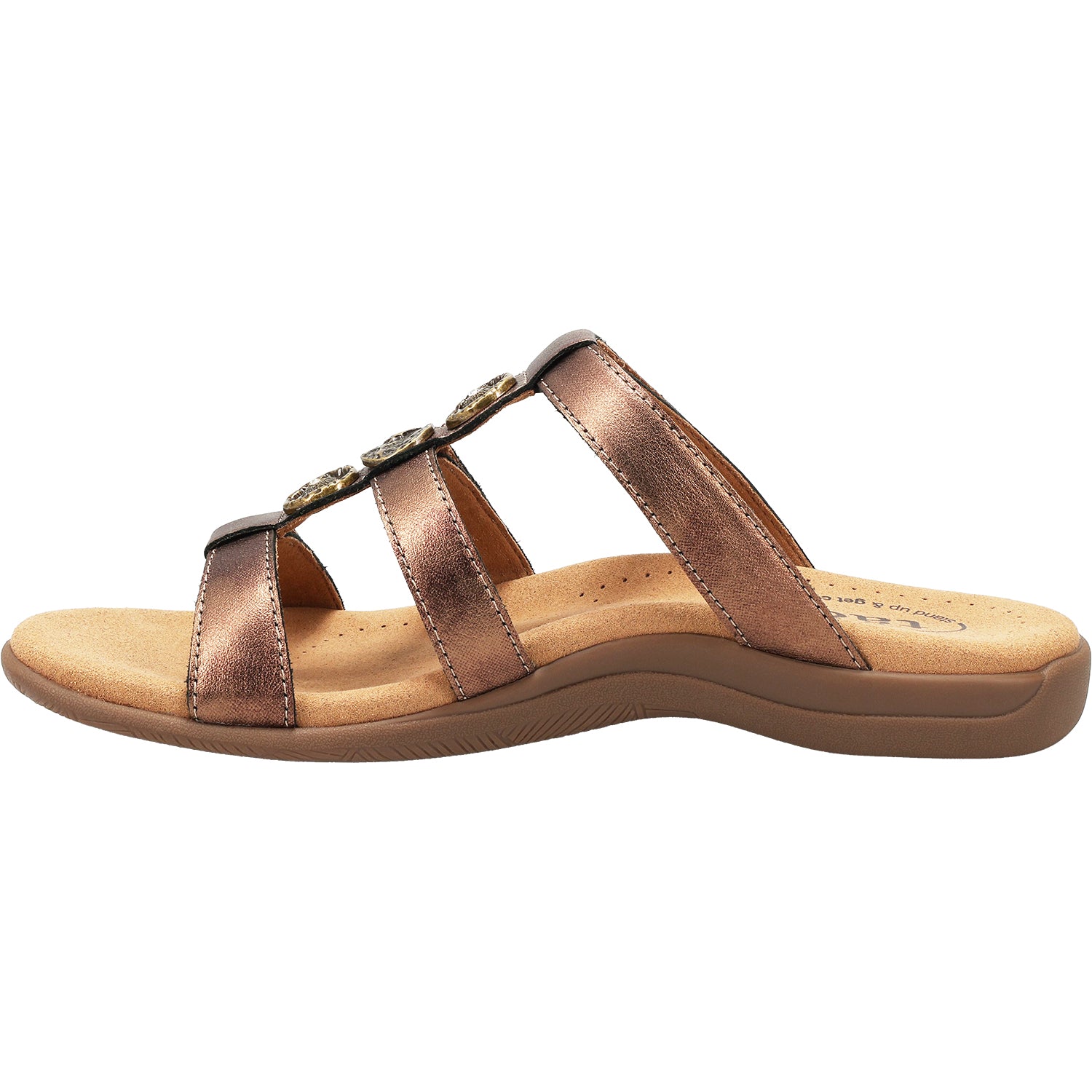 Womens Taos Women's Taos Prize 4 Bronze Leather Bronze Leather