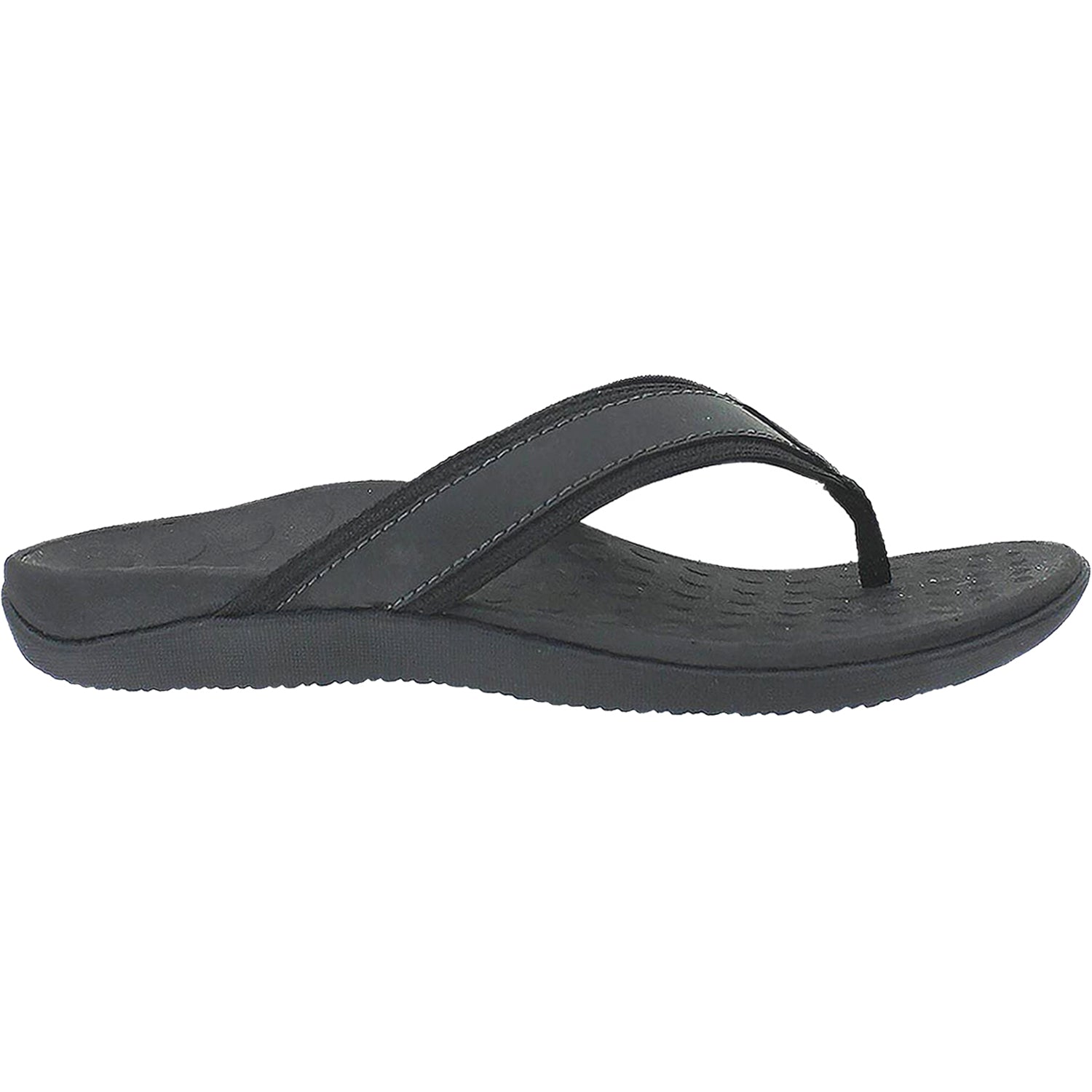 Mens Vionic Men's Vionic Tide Black Leather Black Leather