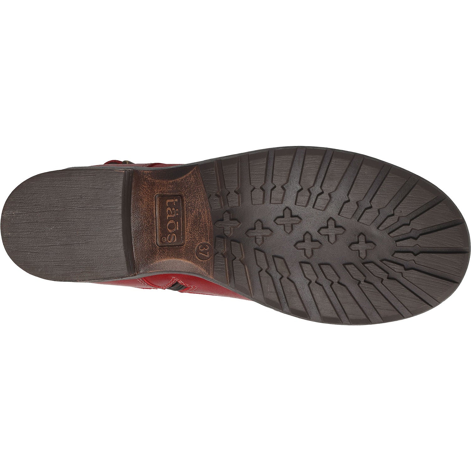 Womens Taos Women's Taos Mini Crave Red Leather Red Leather