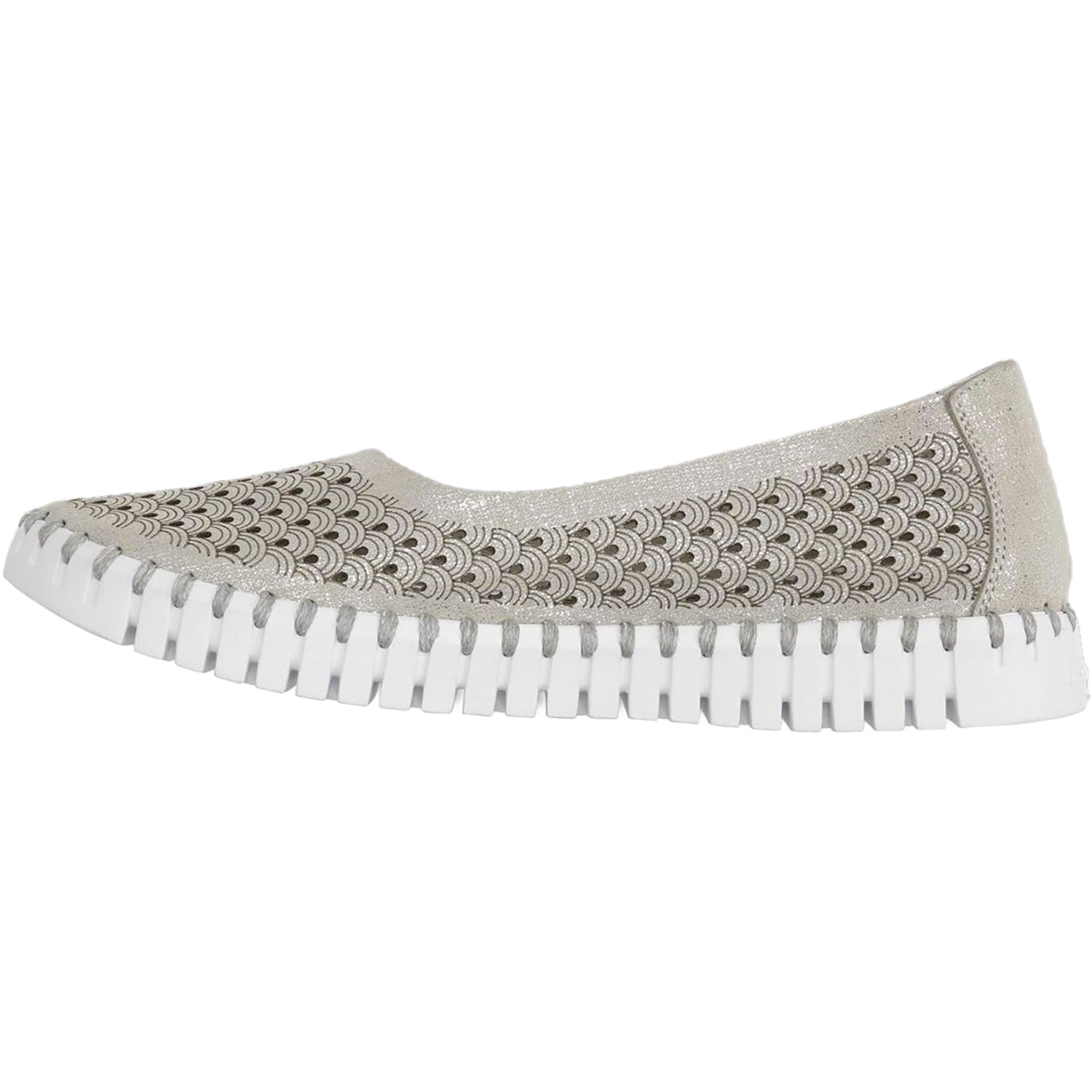Womens Ilse jacobsen Women's Ilse Jacobsen Tulip U0026 Silver Ballet Silver