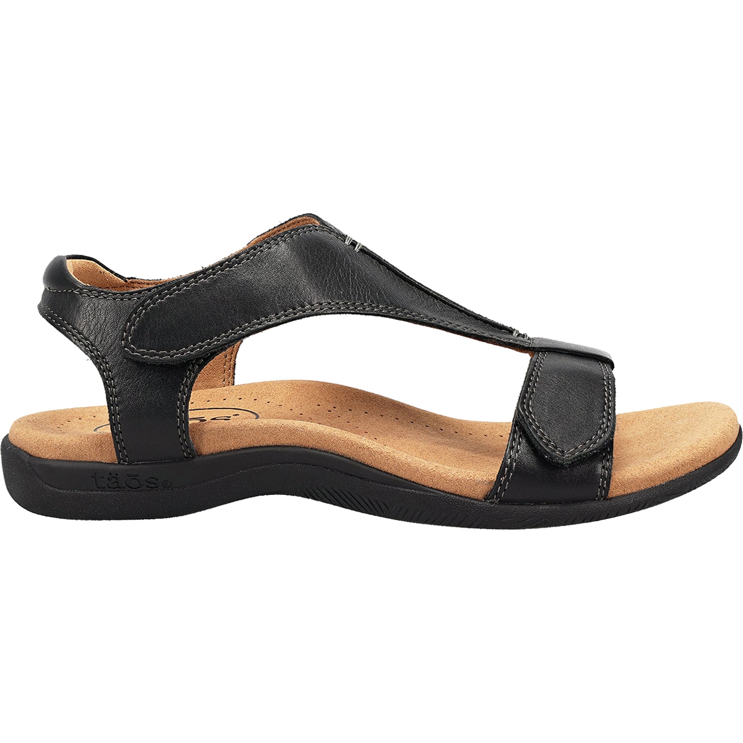 Womens Taos Women's Taos The Show Black Leather Black Leather