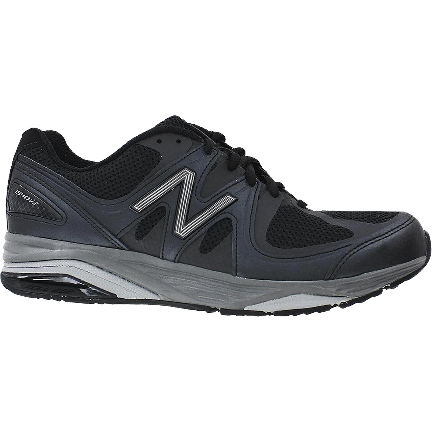 Mens New balance Men's New Balance M1540BK2 Running Shoes Black Synthetic/Mesh Black Synthetic/Mesh