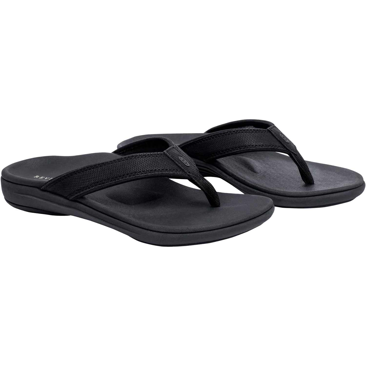 Womens Revitalign Women's Revitalign Yumi Nuevo Black Metallic Nuevo Black Metallic