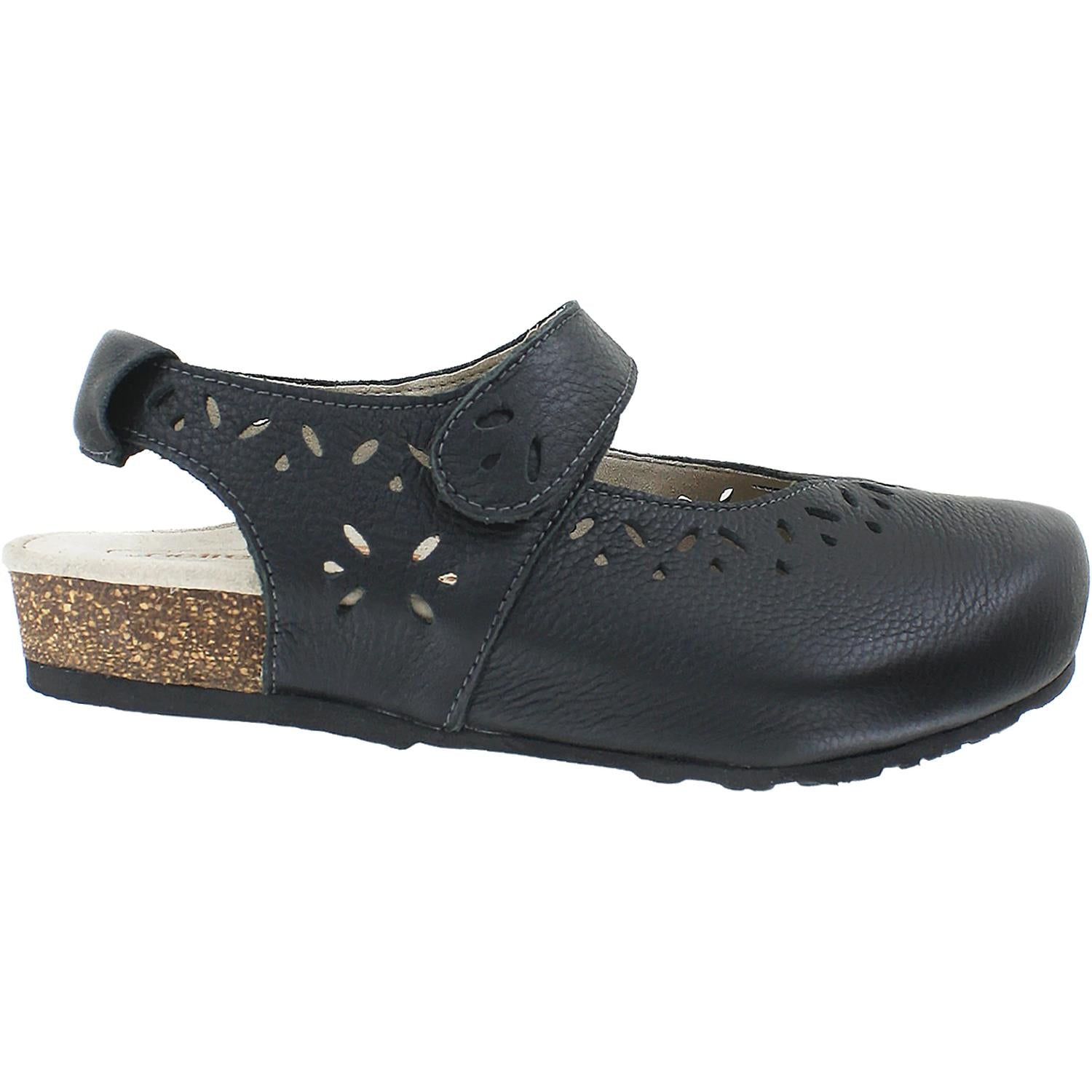 Womens Aetrex Women's Aetrex Cheryl Black Leather Black Leather