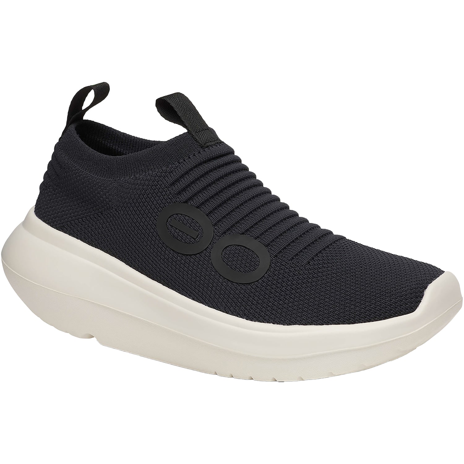 Womens Oofos Women's Oofos OOmy Zen Chalk/Black Chalk/Black