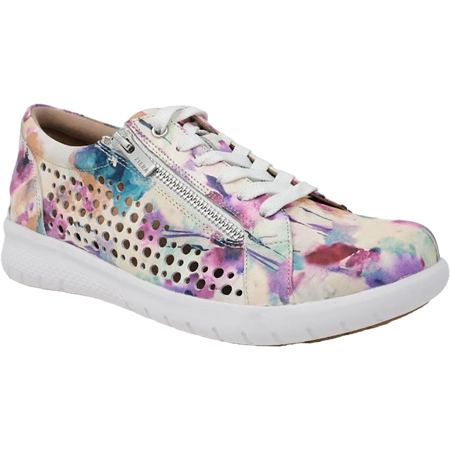 Womens Ziera Womens Ziera Shovo Pansy Leather Pansy Floral