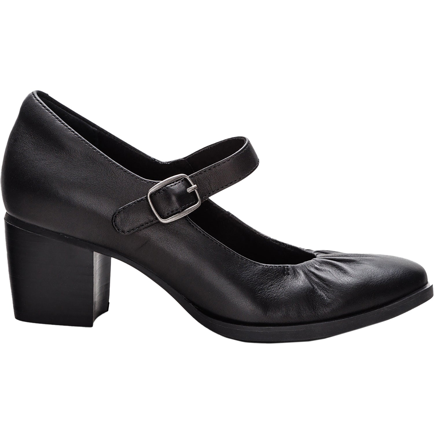 Womens Aetrex Women's Aetrex Sara Black Leather Black