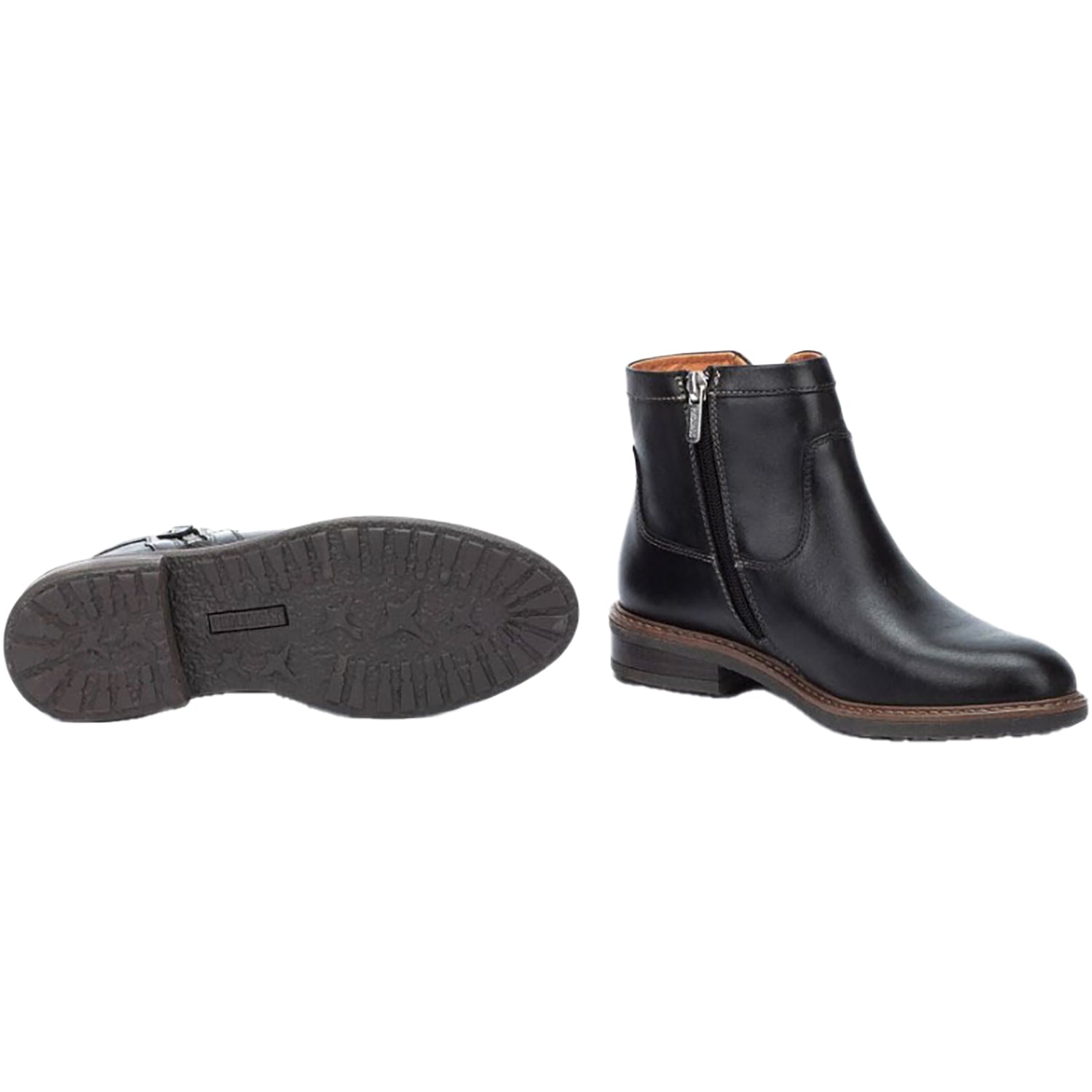 Womens Pikolinos Women's Pikolinos Aldaya W8J-8747 Black Leather Black Leather