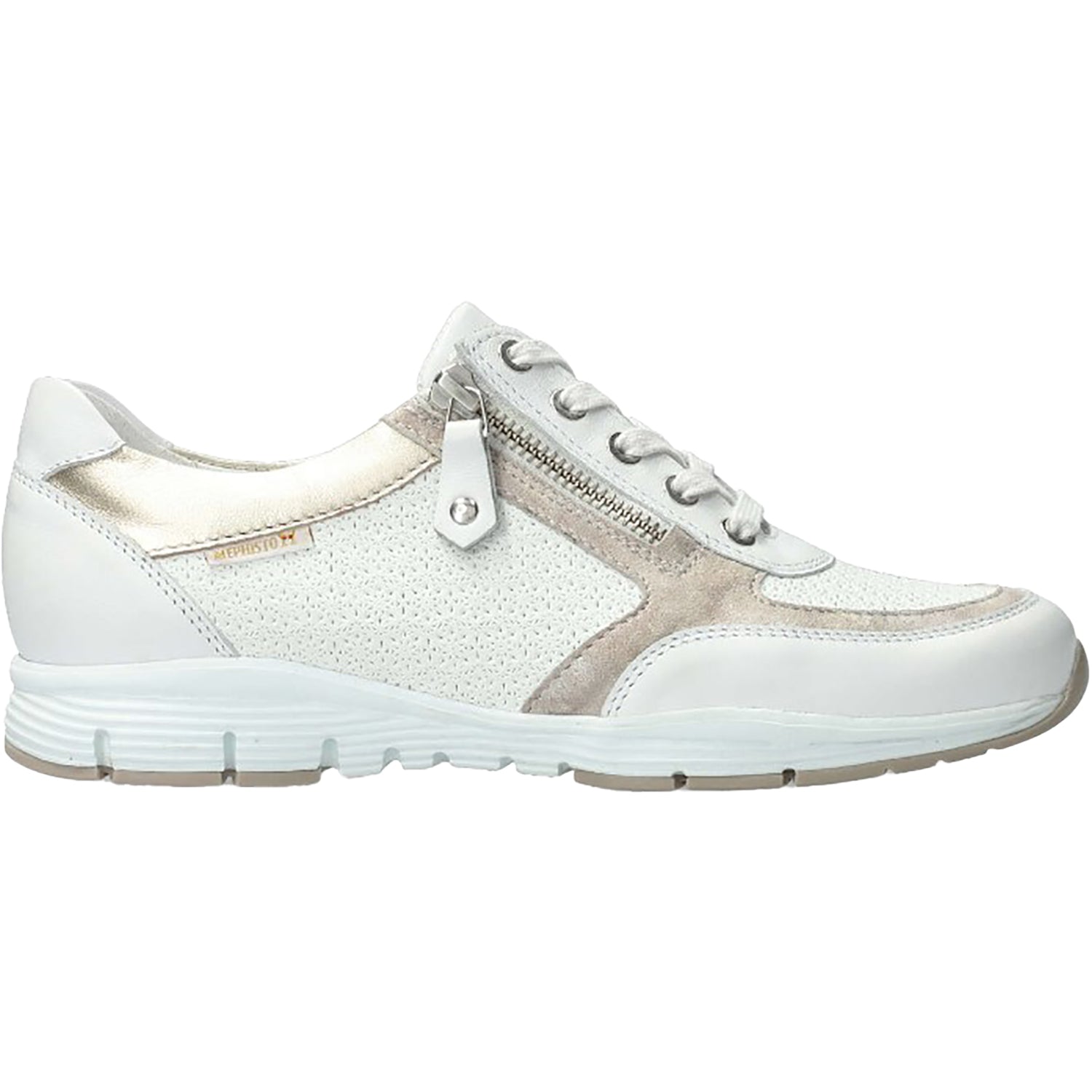 Womens Mephisto Women's Mephisto Ylona White Multi Leather White Multi Leather