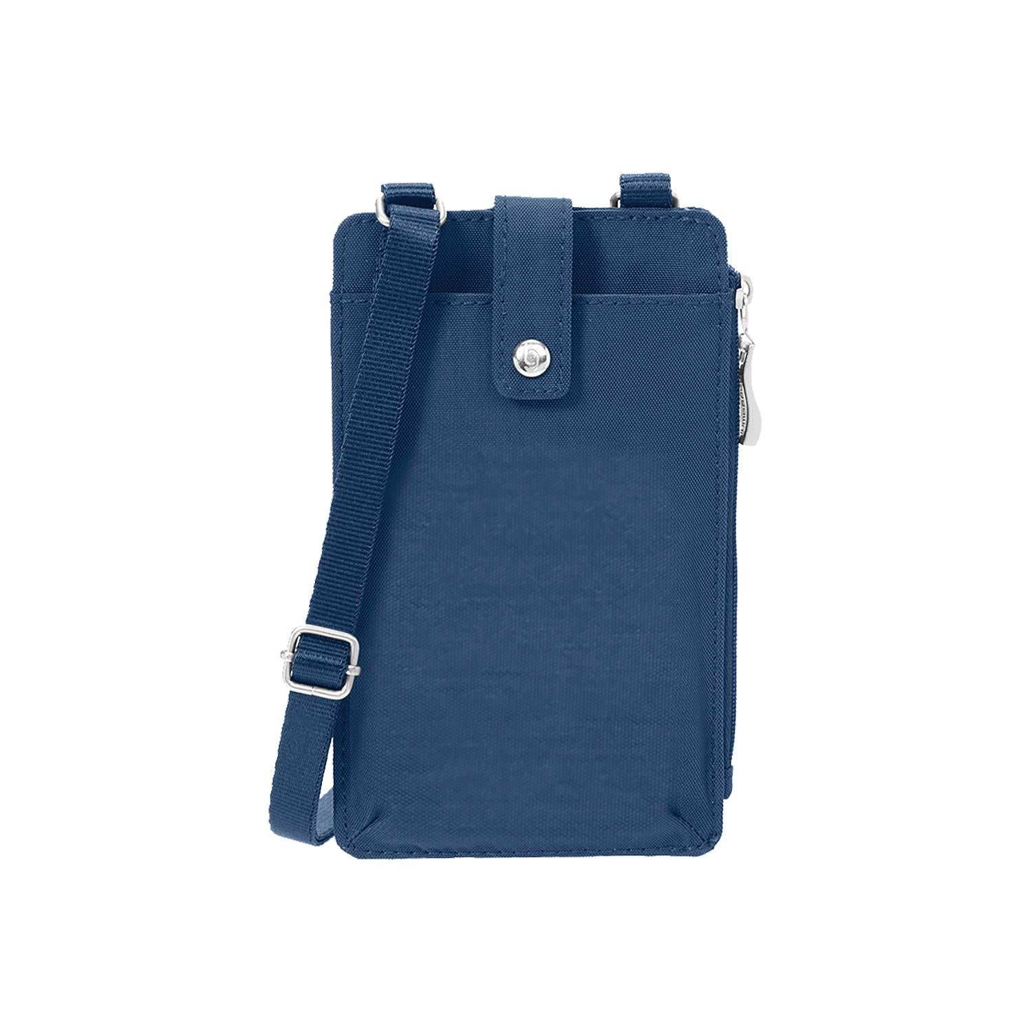 Womens Baggallini Women's Baggallini On The Run Phone Case Pacific Nylon Pacific Nylon