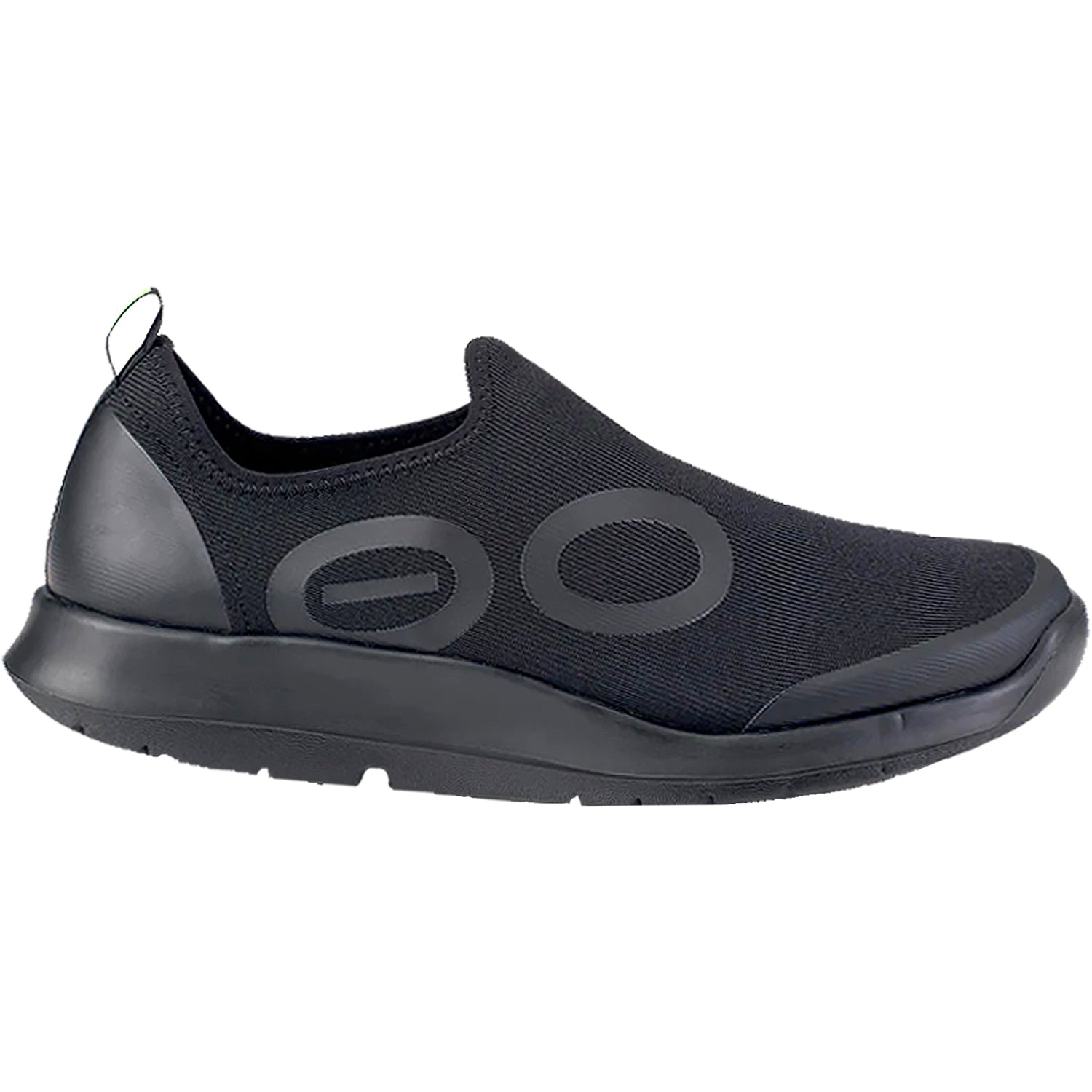Mens Oofos Men's OOFOS OOmg Sport Low Black Mesh Black Mesh
