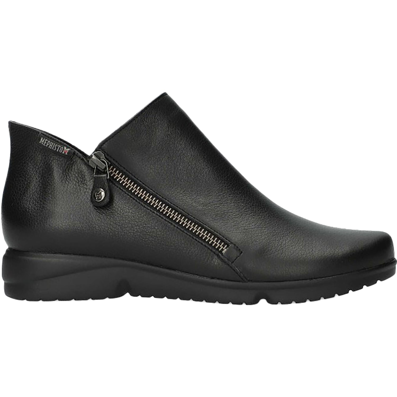 Womens Mephisto Women's Mephisto Romia Black Ceylan Grain Leather Black Ceylan Grain Leather