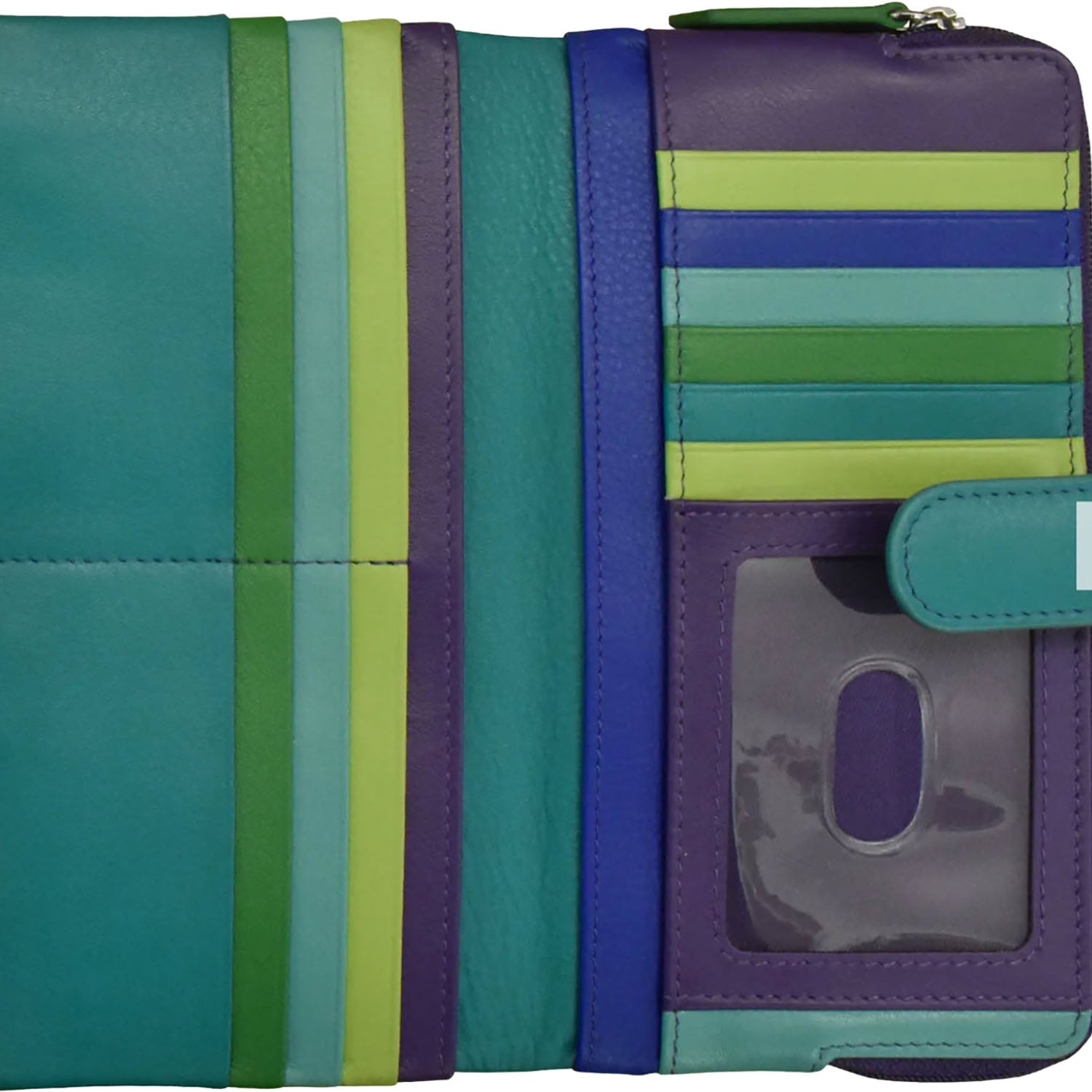 Womens Ili new york ili New York Smartphone Wallet Cool Tropics Leather Cool Tropics