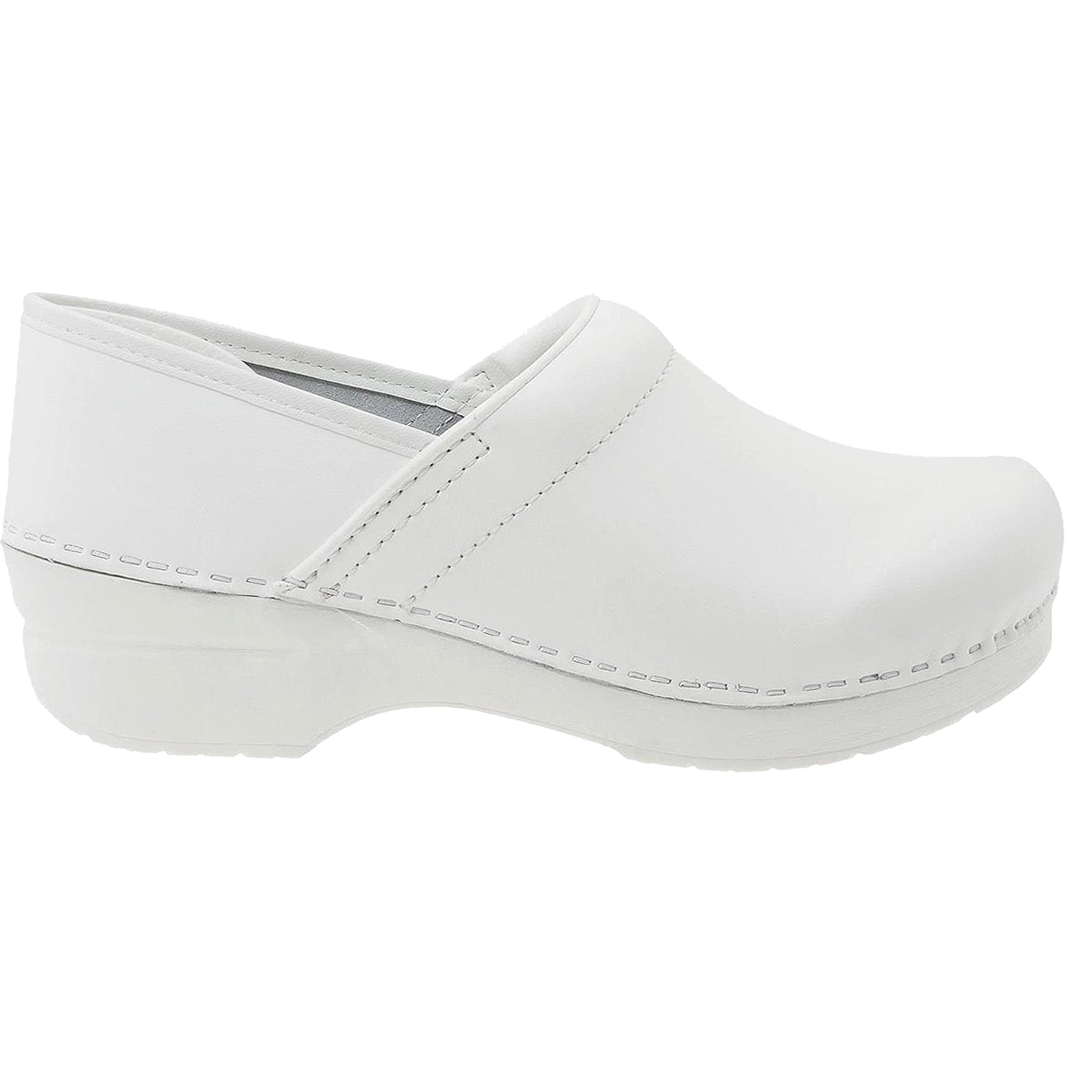 Womens Dansko Women's Dansko Professional Clog White Box Leather White Box Leather