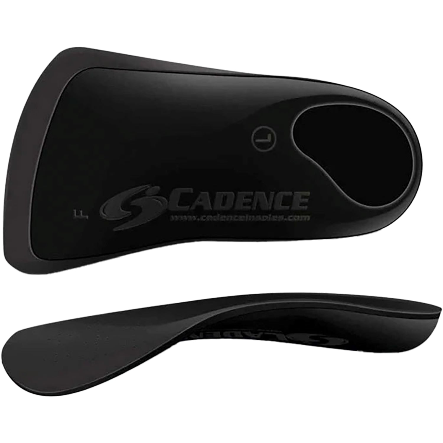 Womens Cadence insole Women's Cadence 3/4 Slim Black