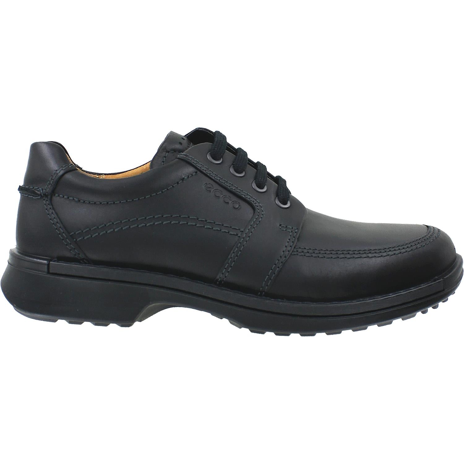 Mens Ecco Men's Ecco Fusion II Tie Black Leather Black Leather