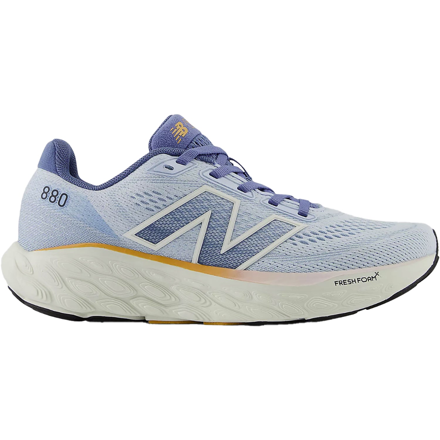 Womens New balance Women's New Balance W880J14 Fresh Foam X 880v14 Quarry Blue/Sea Salt/Heron Blue Mesh Quarry Blue/Sea Salt/Heron Blue