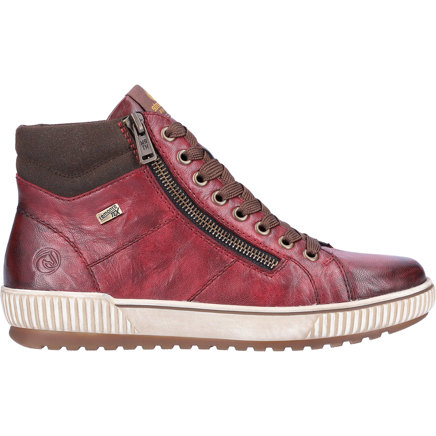 Womens Remonte Women's Remonte D0772-35 Maditta 72 Chianti/Moro/Burgundy Leather Chianti/Moro/Burgundy Leather
