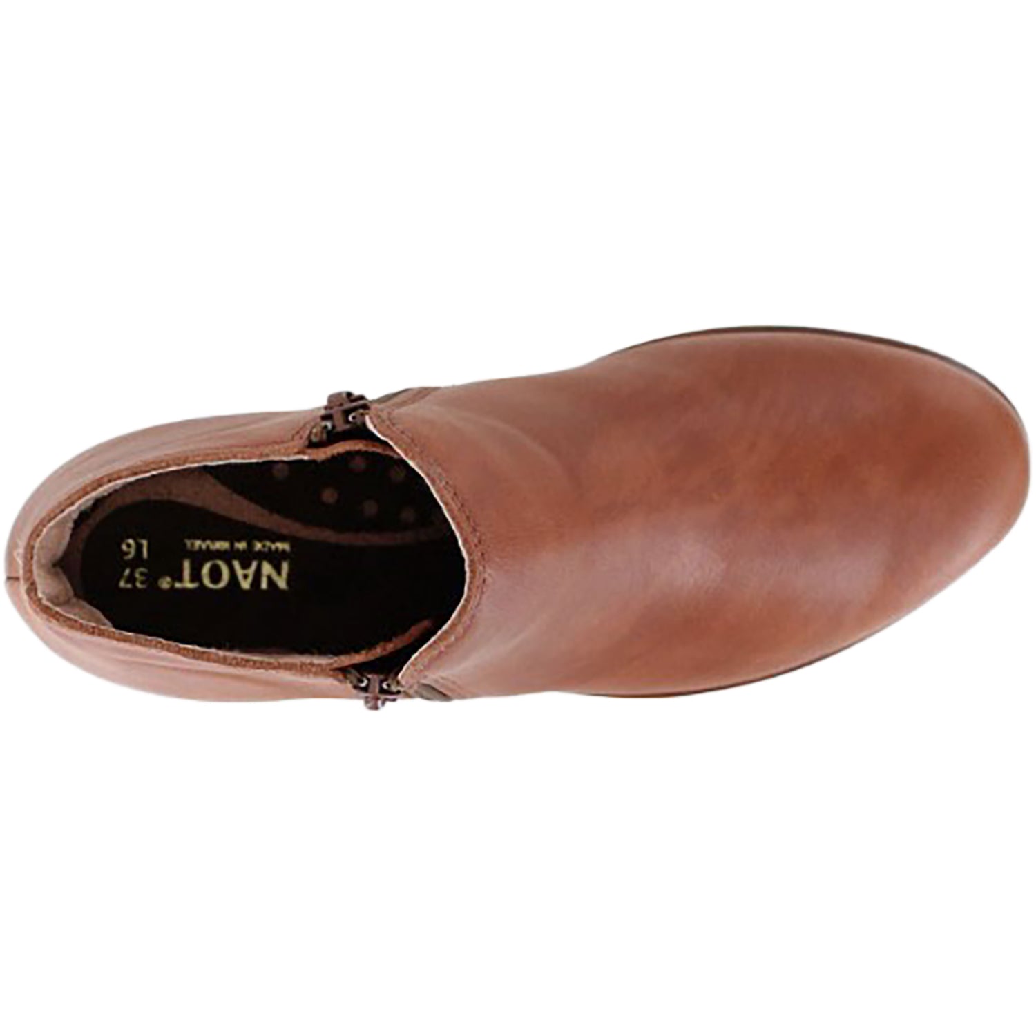 Womens Naot Women's Naot Helm Brown Peanut Leather Brown Peanut Leather