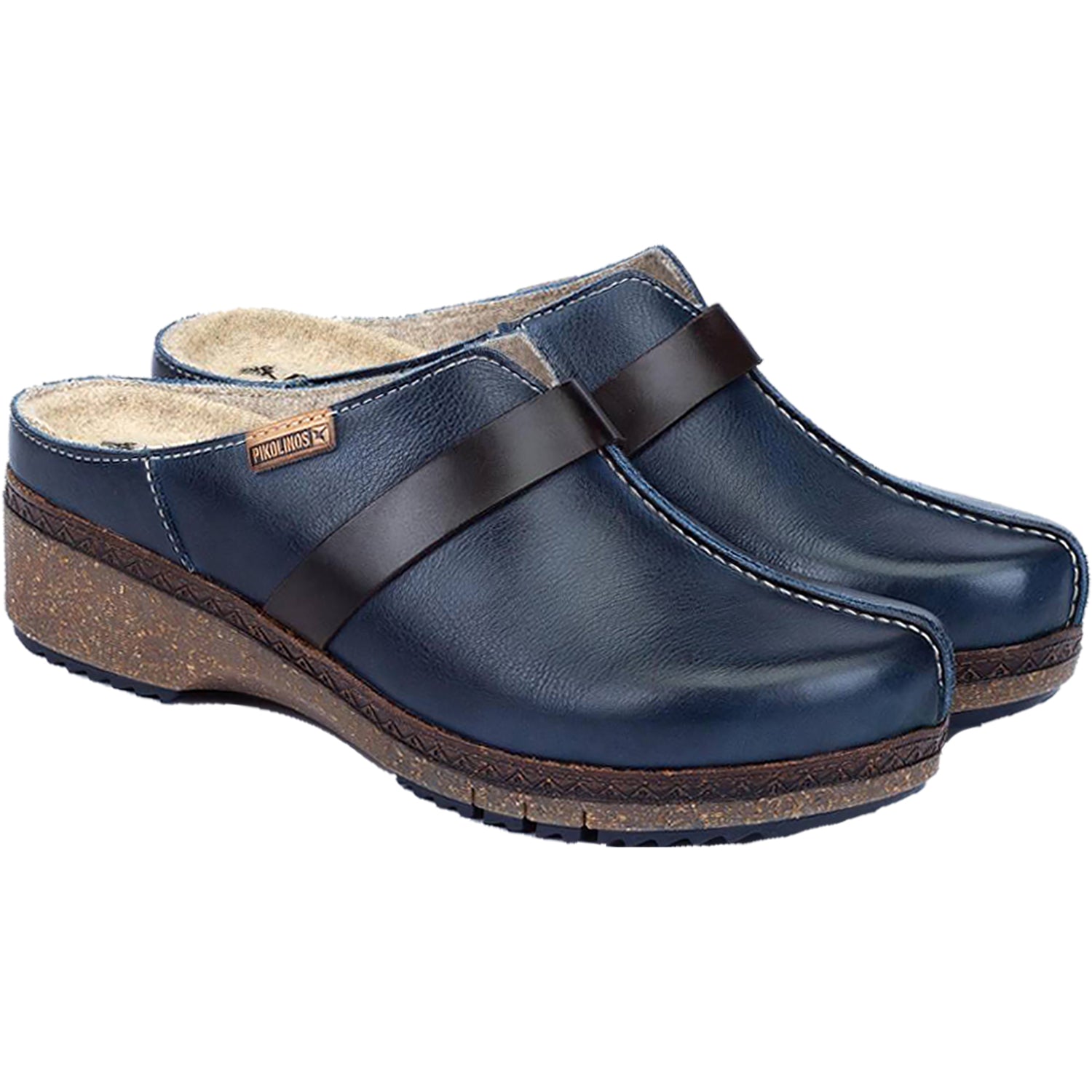 Womens Pikolinos Women's Pikolinos Granada W0W-3590C1 Ocean Leather Ocean Leather