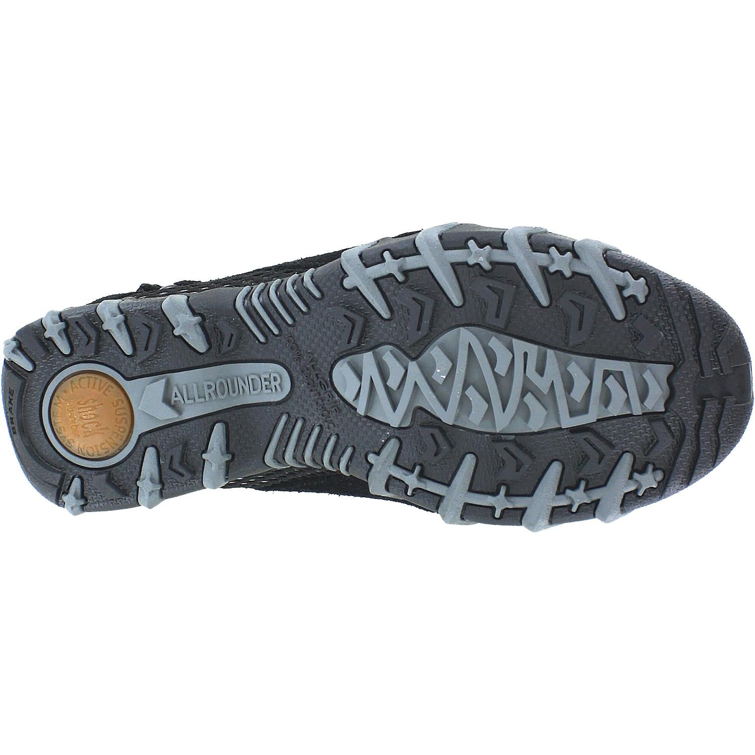 Womens Allrounder by mephisto Women's Allrounder by Mephisto Niro Black/Black Suede/Mesh Black/Black Suede/Mesh