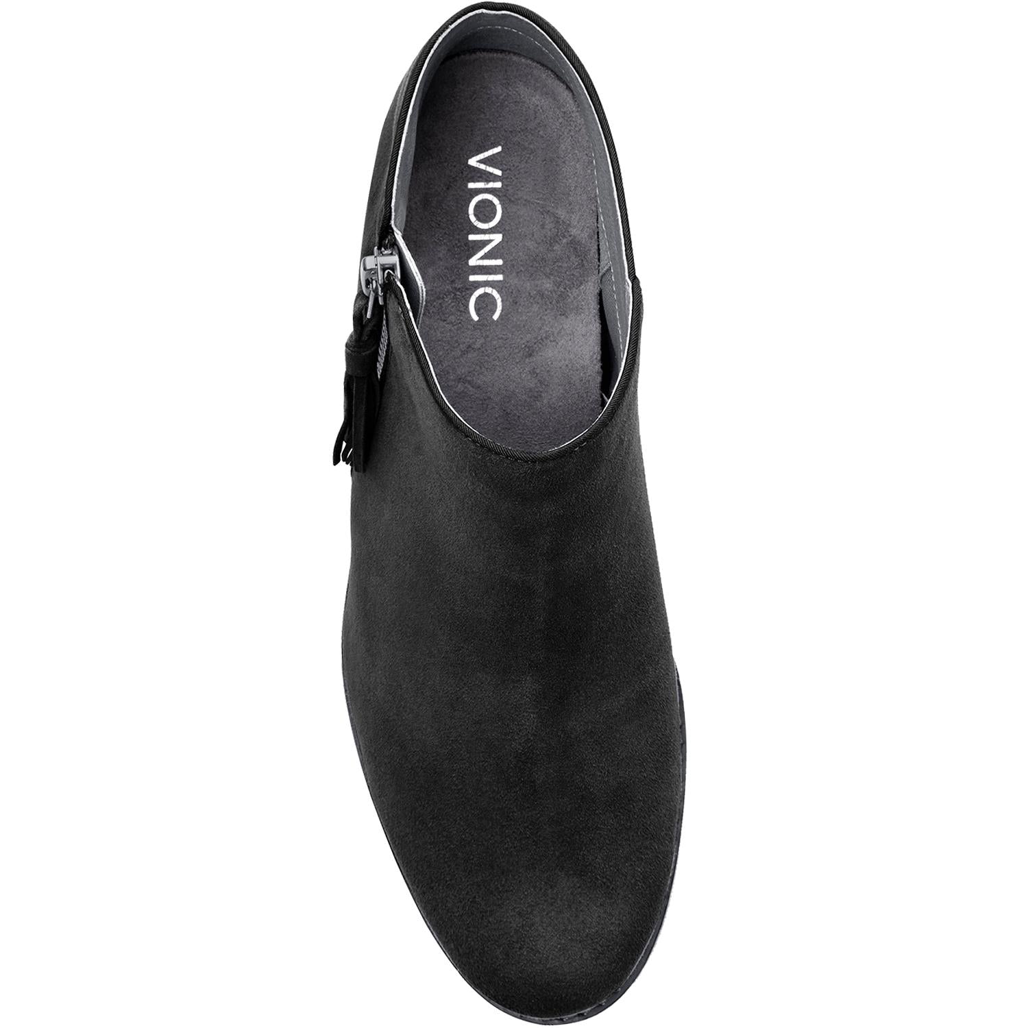 Womens Vionic Women's Vionic Serena Black Suede Black Suede