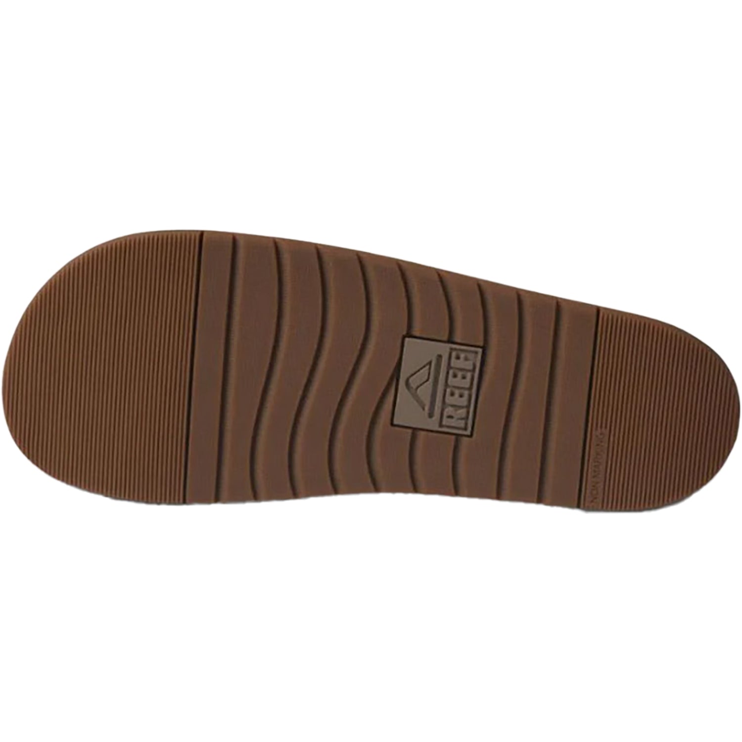 Mens Reef Men's Reef Ojai Two Bar Fossil Suede Fossil