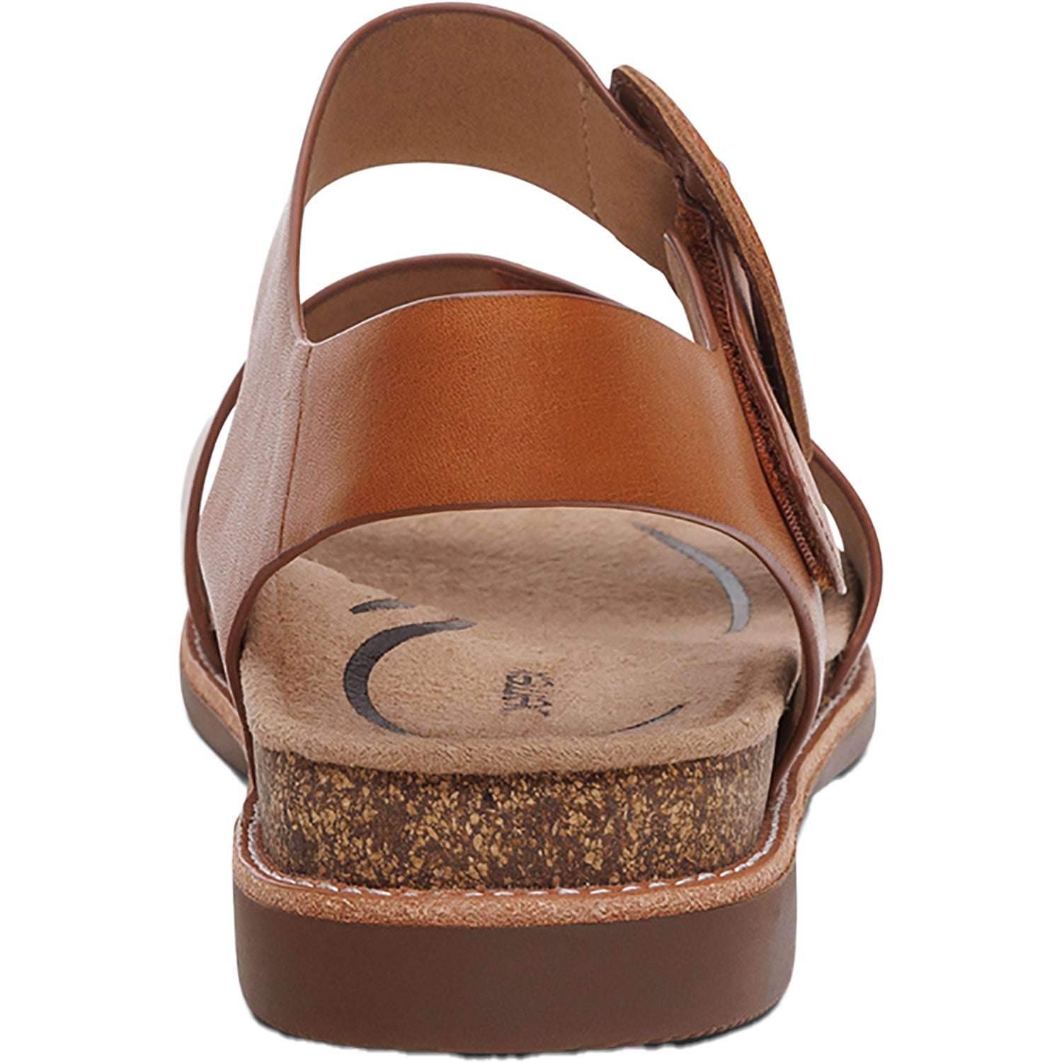 Womens Aetrex Women's Aetrex Claire Cognac Leather Cognac