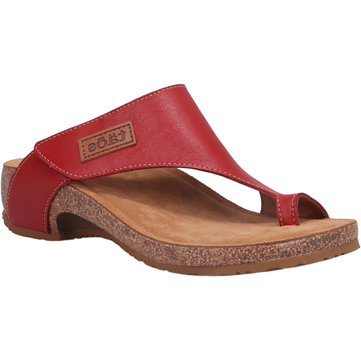 Womens Taos Women's Taos Loop Red Leather Red Leather