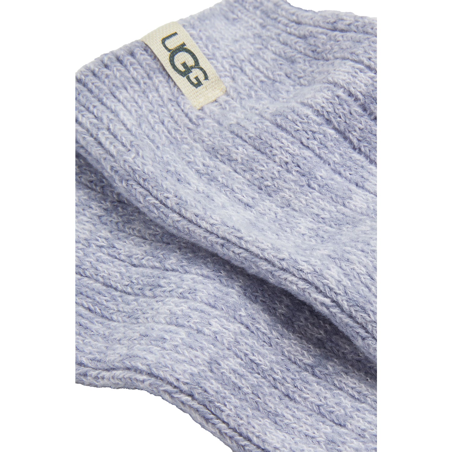 Womens Ugg Women's UGG Rib Knit Slouchy Crew Sock Icelandic Blue Icelandic Blue