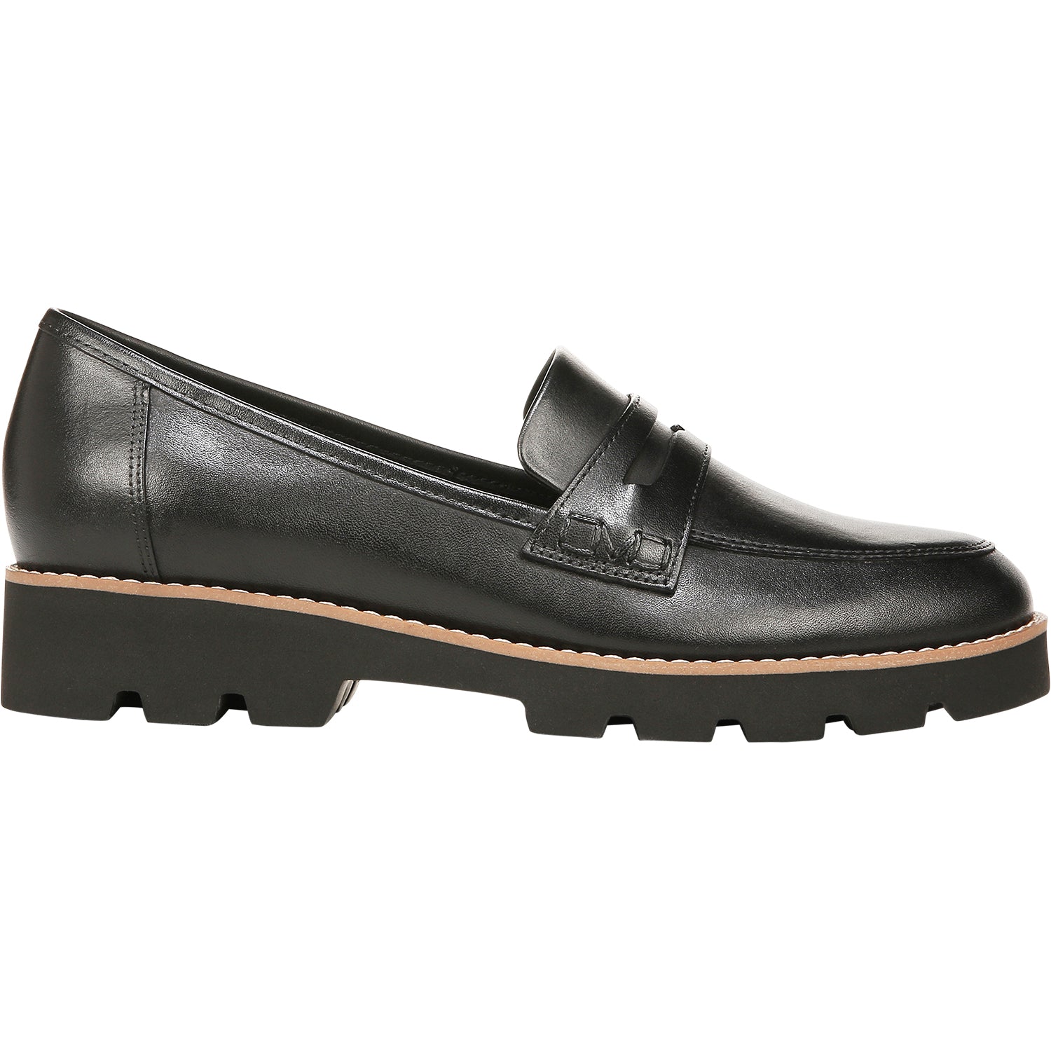 Womens Vionic Women's Vionic Cheryl II Black Leather Black Leather