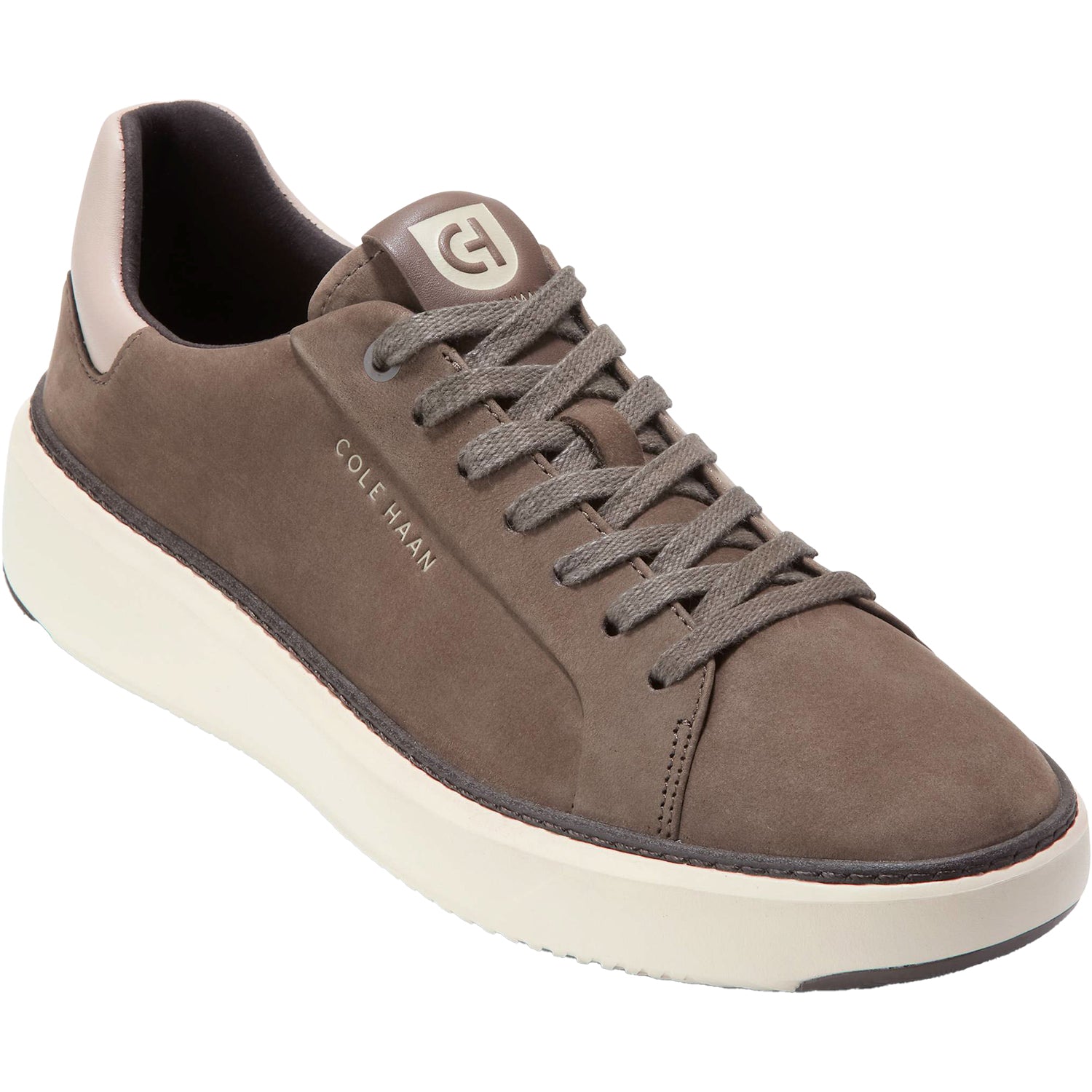 Mens Cole haan Men's Cole Haan GrandPro Topspin Sneaker Lava Nubuck/Oxford Tan Leather Lava Nubuck/Oxford Tan Leather