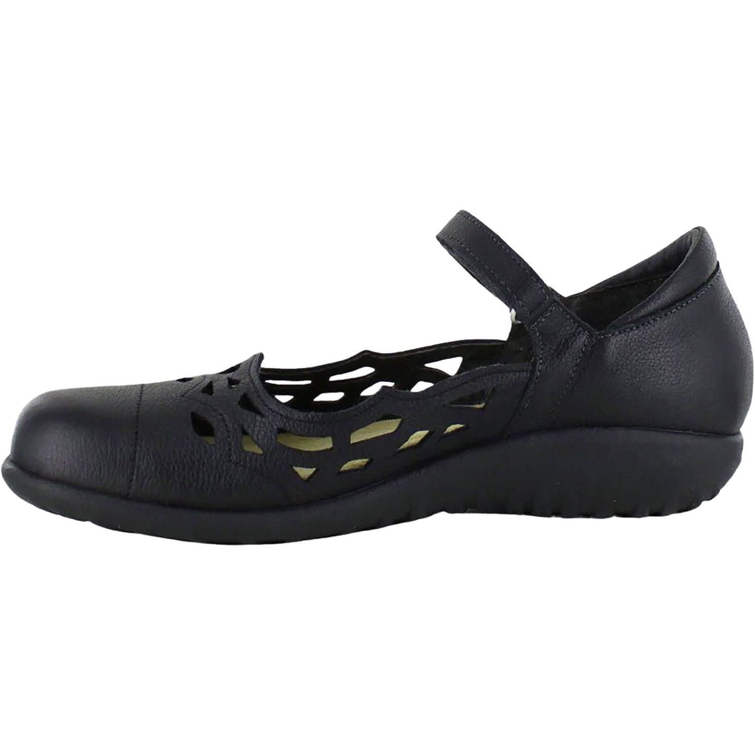 Womens Naot Women's Naot Agathis Soft Black Leather Soft Black Leather
