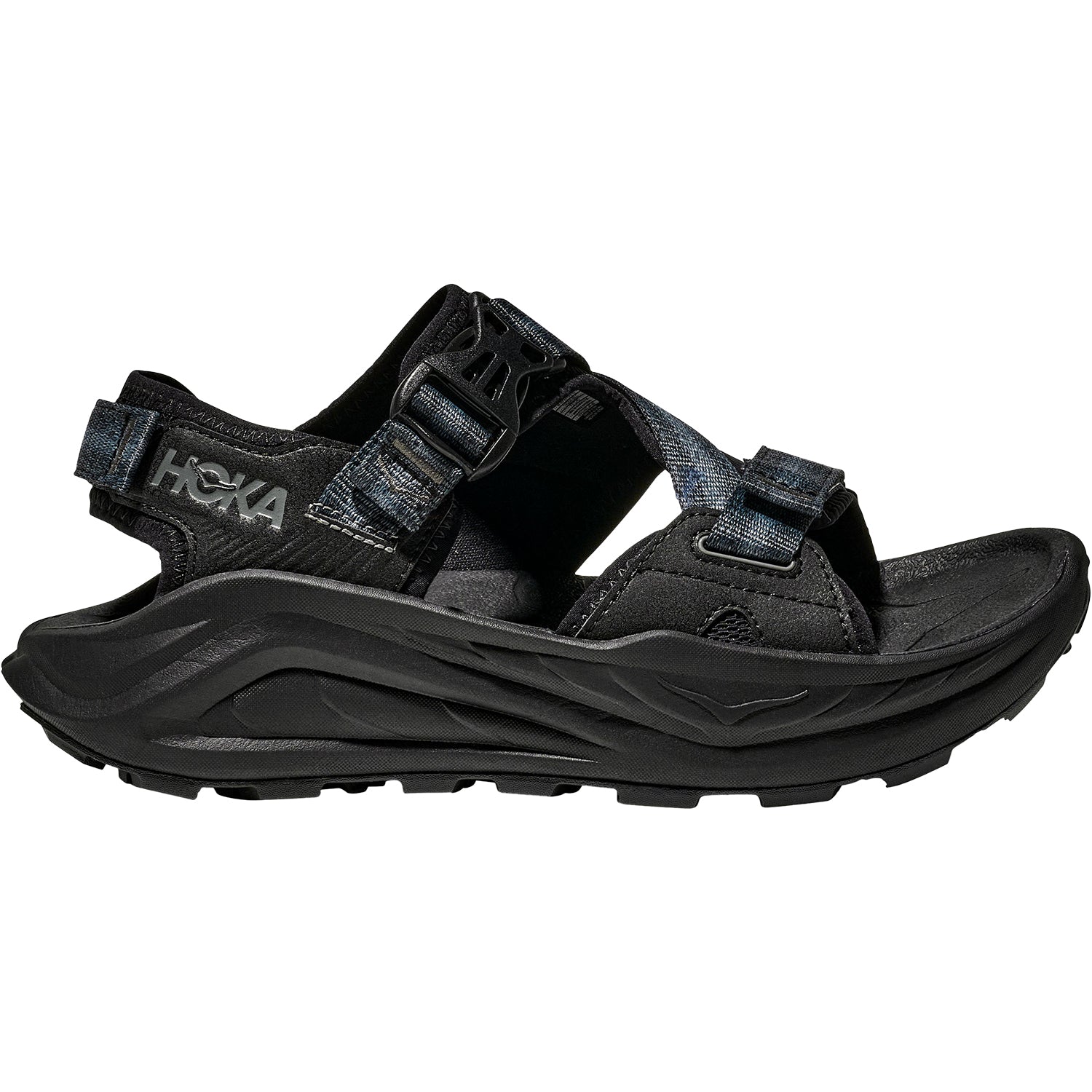 Womens Hoka one one Women's Hoka Infini Hike TC Black/Black Synthetic Black/Black Synthetic