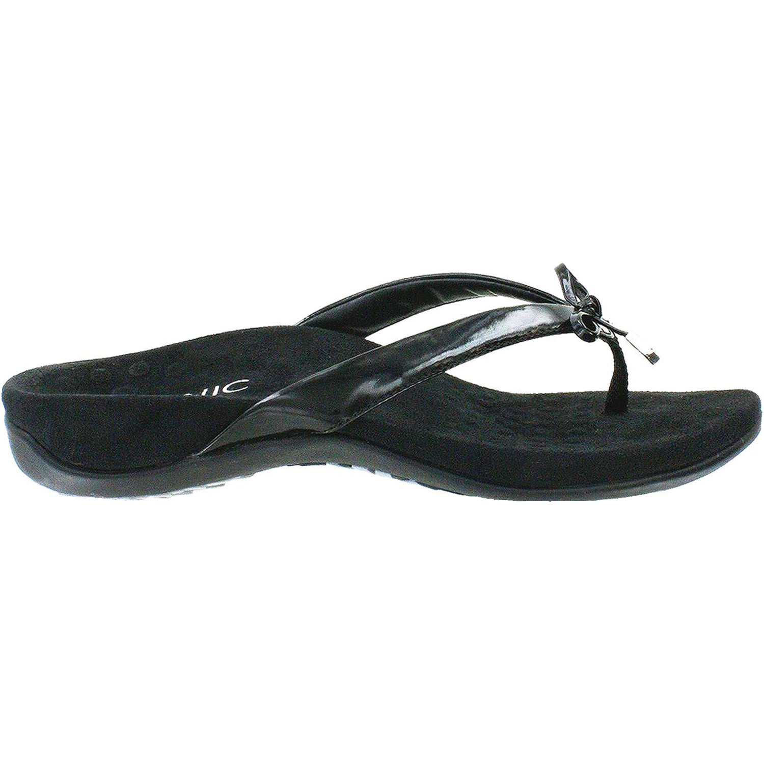 Womens Vionic Women's Vionic Bella II Black Patent Leather Black Patent Leather