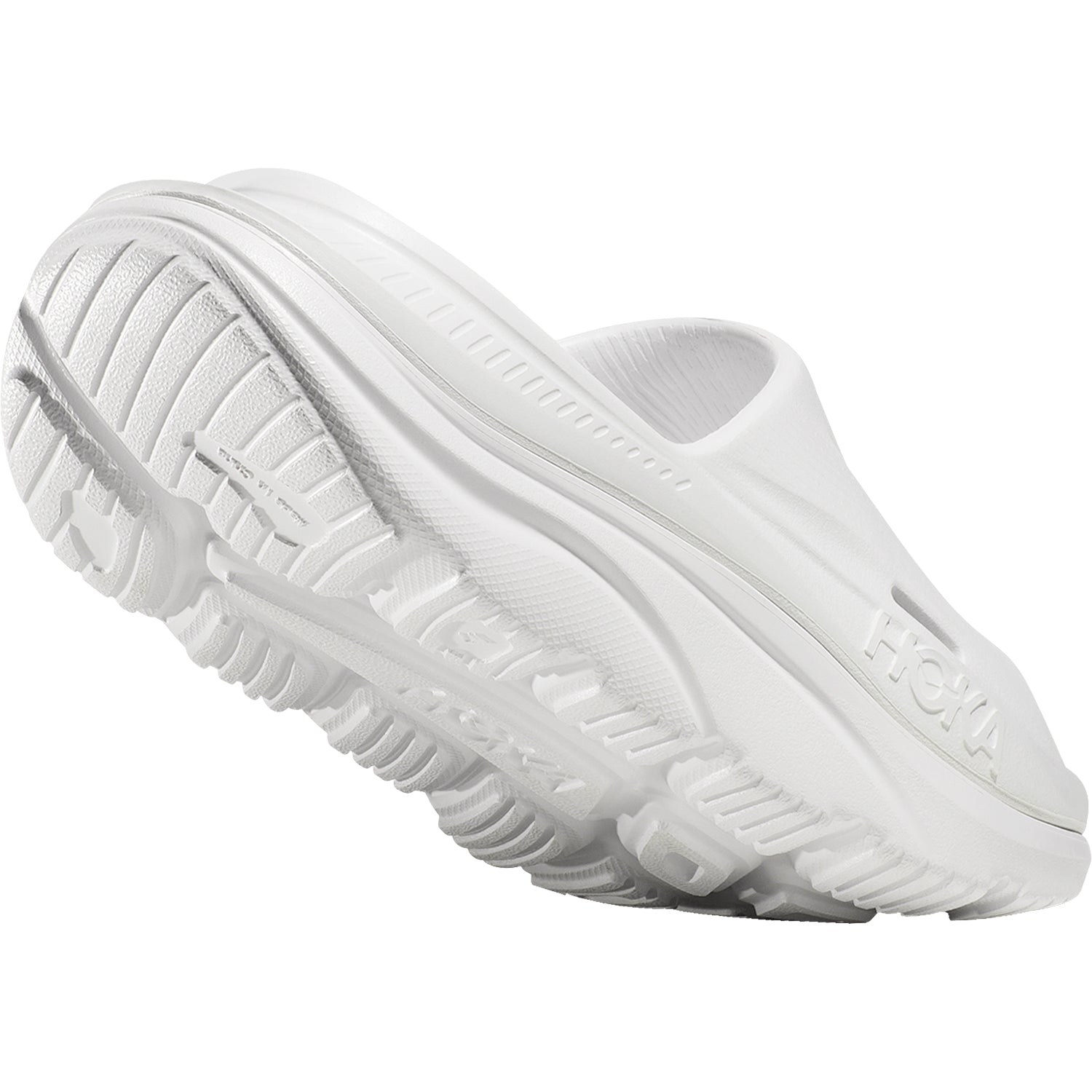 Unisex Hoka one one Unisex Hoka Ora Recovery Slide 3 White/White EVA White/White EVA