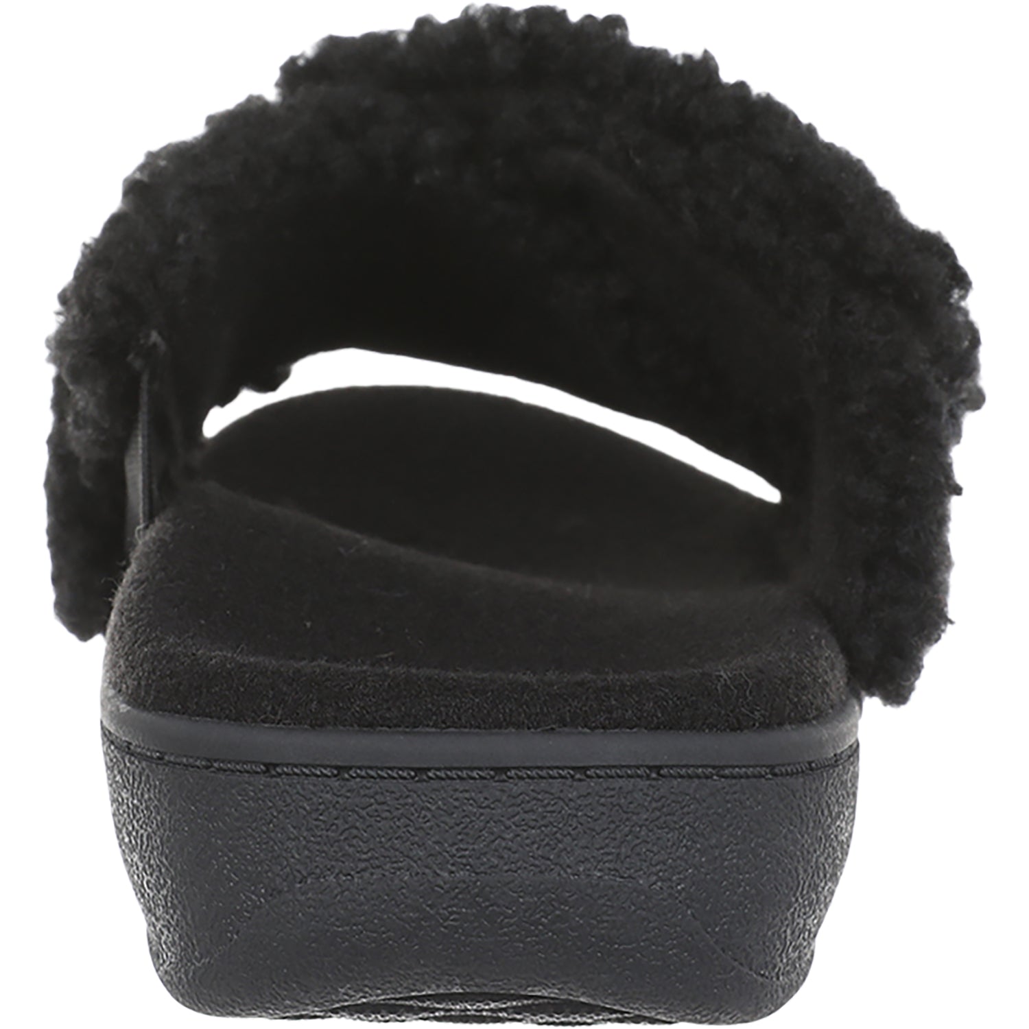 Womens Vionic Women's Vionic Relax II Black Shearling Black Shearling