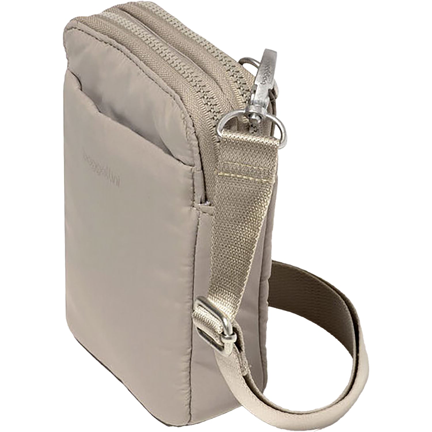 Womens Baggallini Baggallini Modern Take Two RFID Crossbody Moon Rock Puff Nylon Moon Rock Puff Nylon