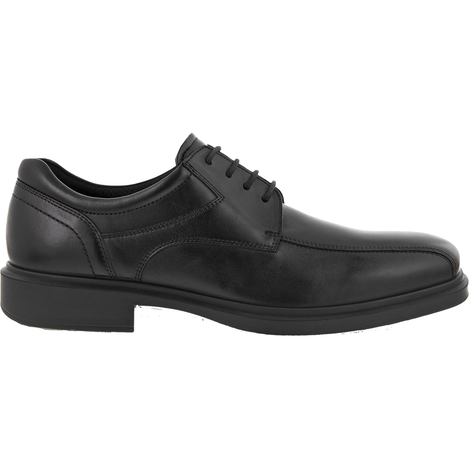 Mens Ecco Men's Ecco Helsinki 2.0 Bike Toe Tie Black Leather Black Leather