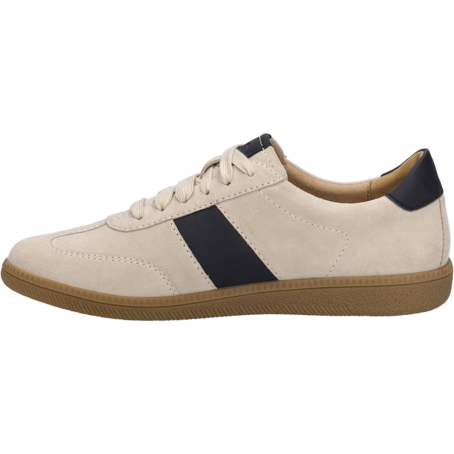 Womens Josef seibel Women's Josef Seibel Joleen 01 Beige/Black Suede/Kombi Beige/Black Suede/Kombi