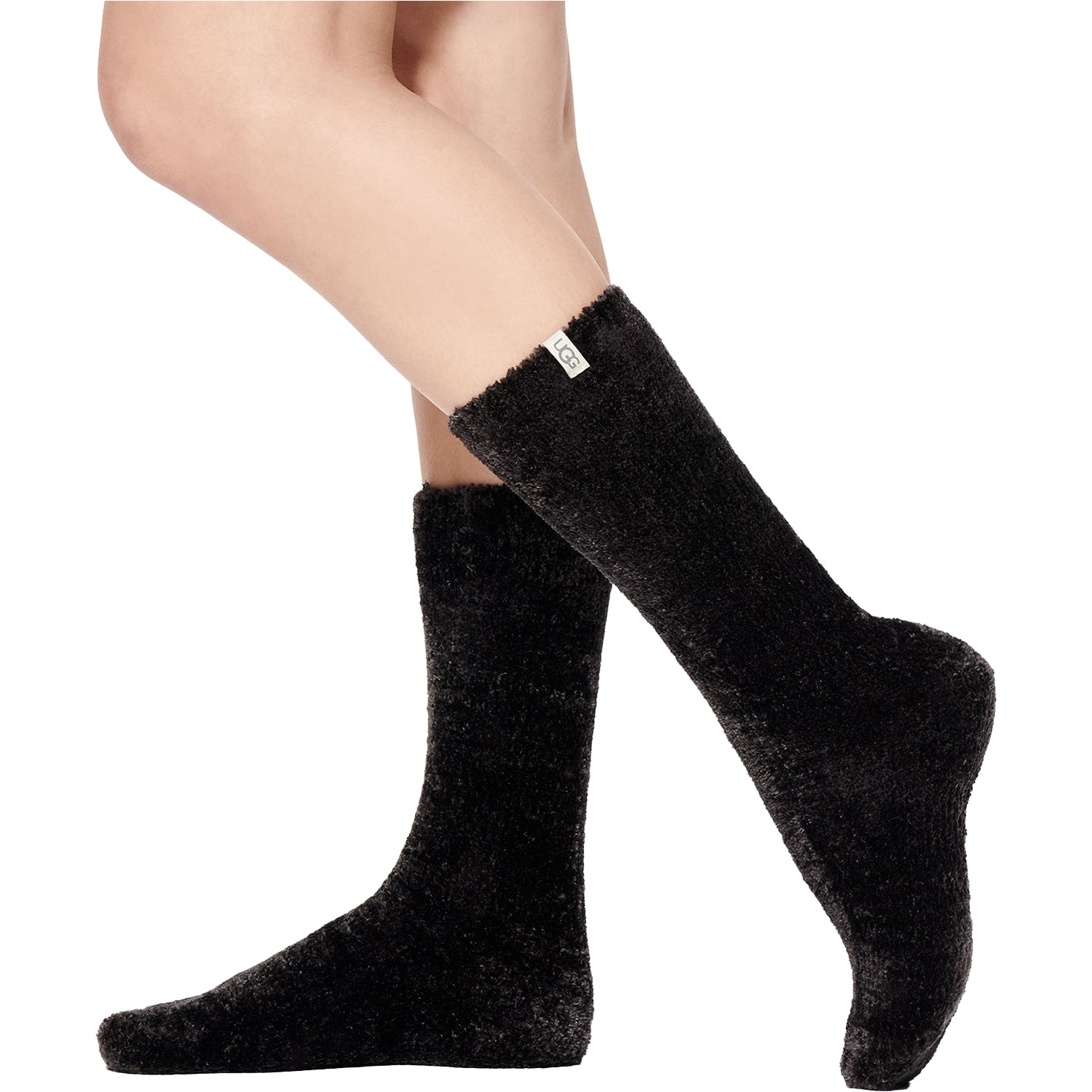 Womens Ugg Women's UGG Leda Cozy Women's UGG Leda Cozy Black Sock Black Black