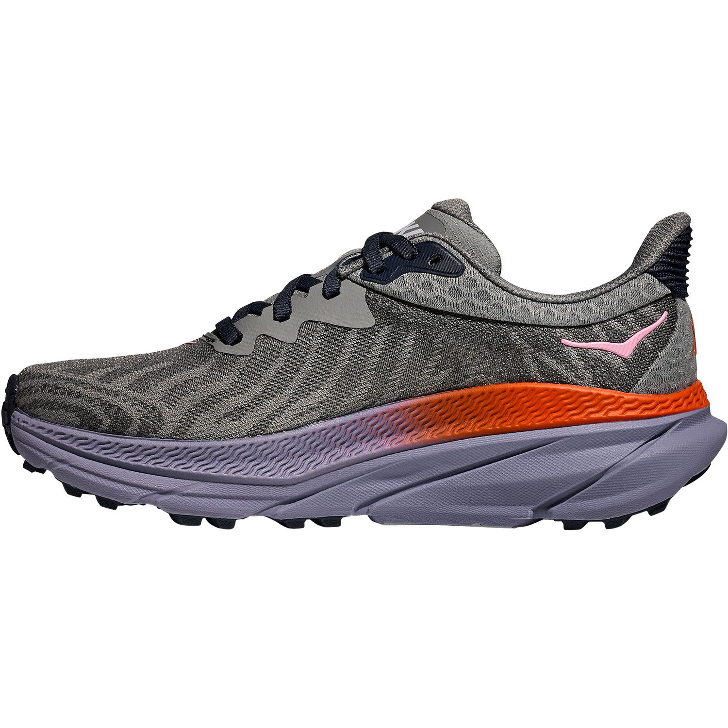 Womens Hoka one one Women's Hoka Challenger ATR 7 Galactic Grey/Wild Indigo Galactic Grey/Wild Indigo